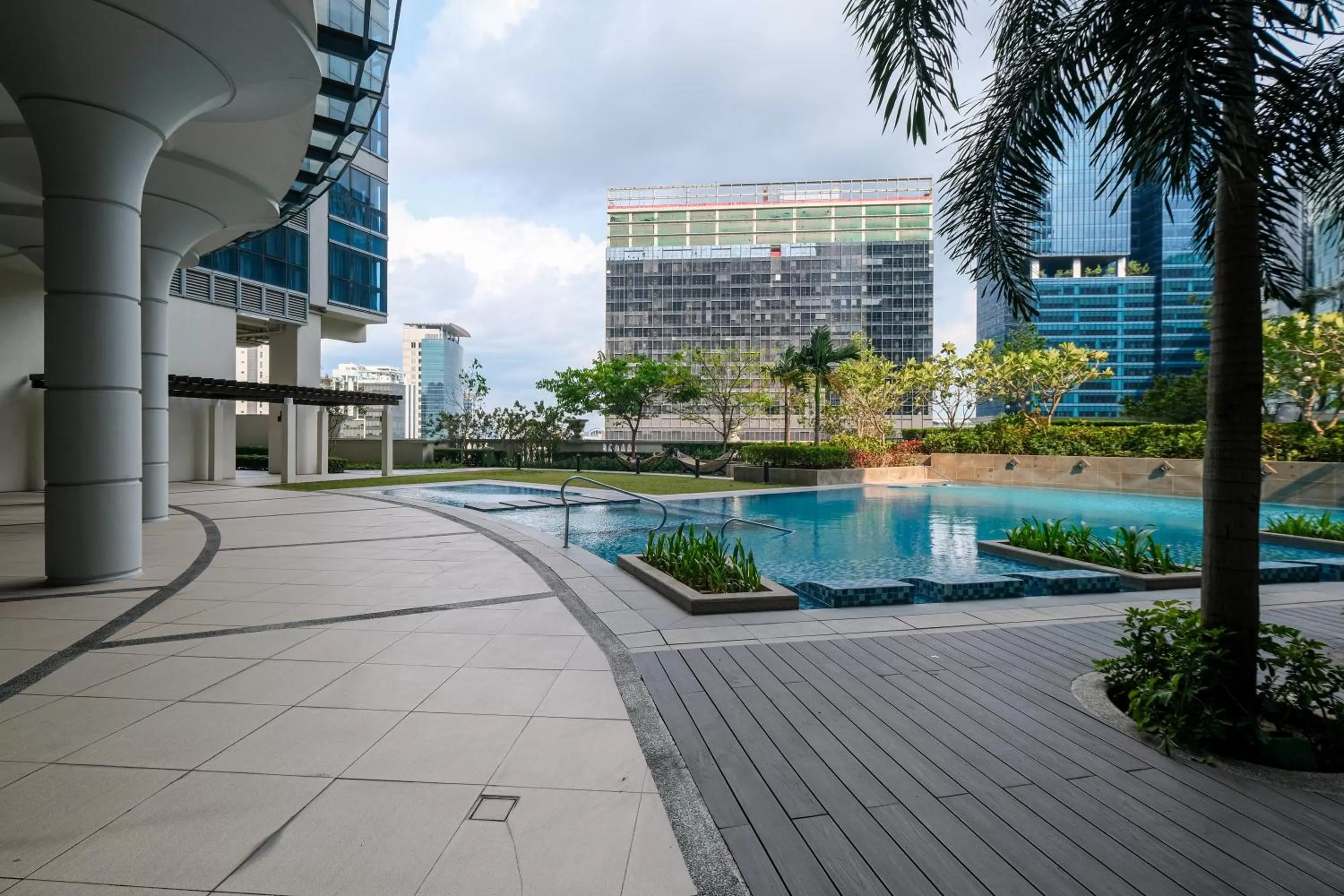 Property building in 1BR Suite in Uptown BGC