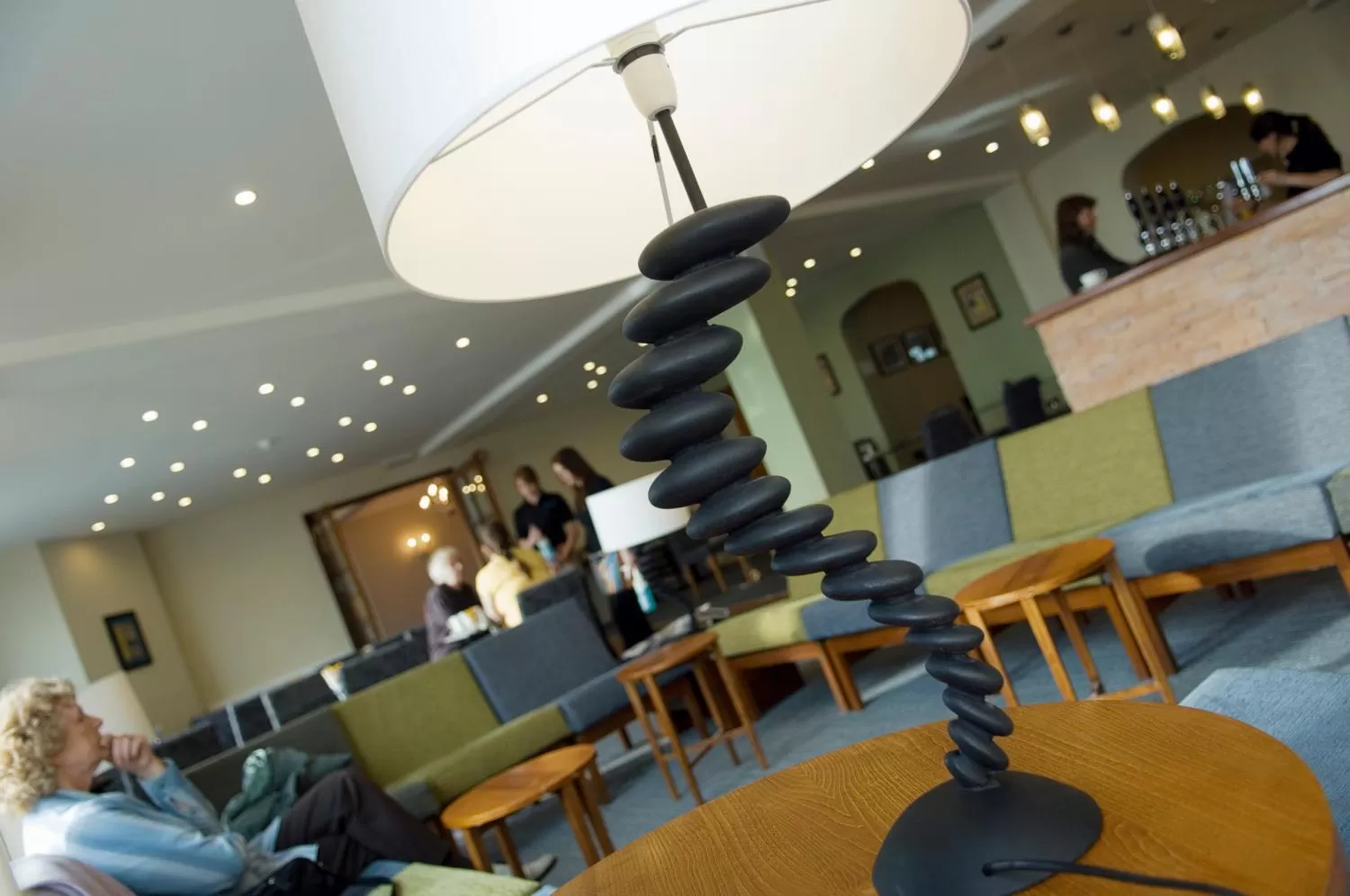 Decorative detail in The White Rock Hotel