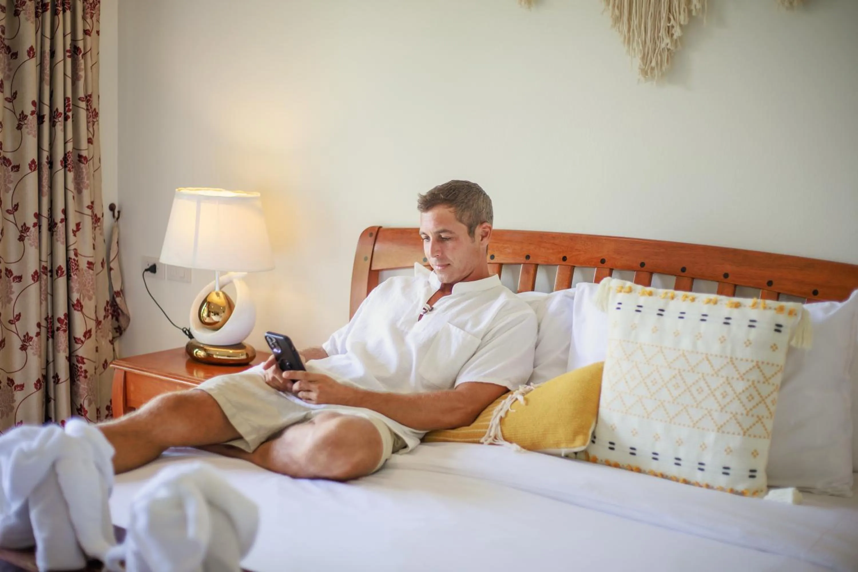 Bed in Rendezvous Classic House