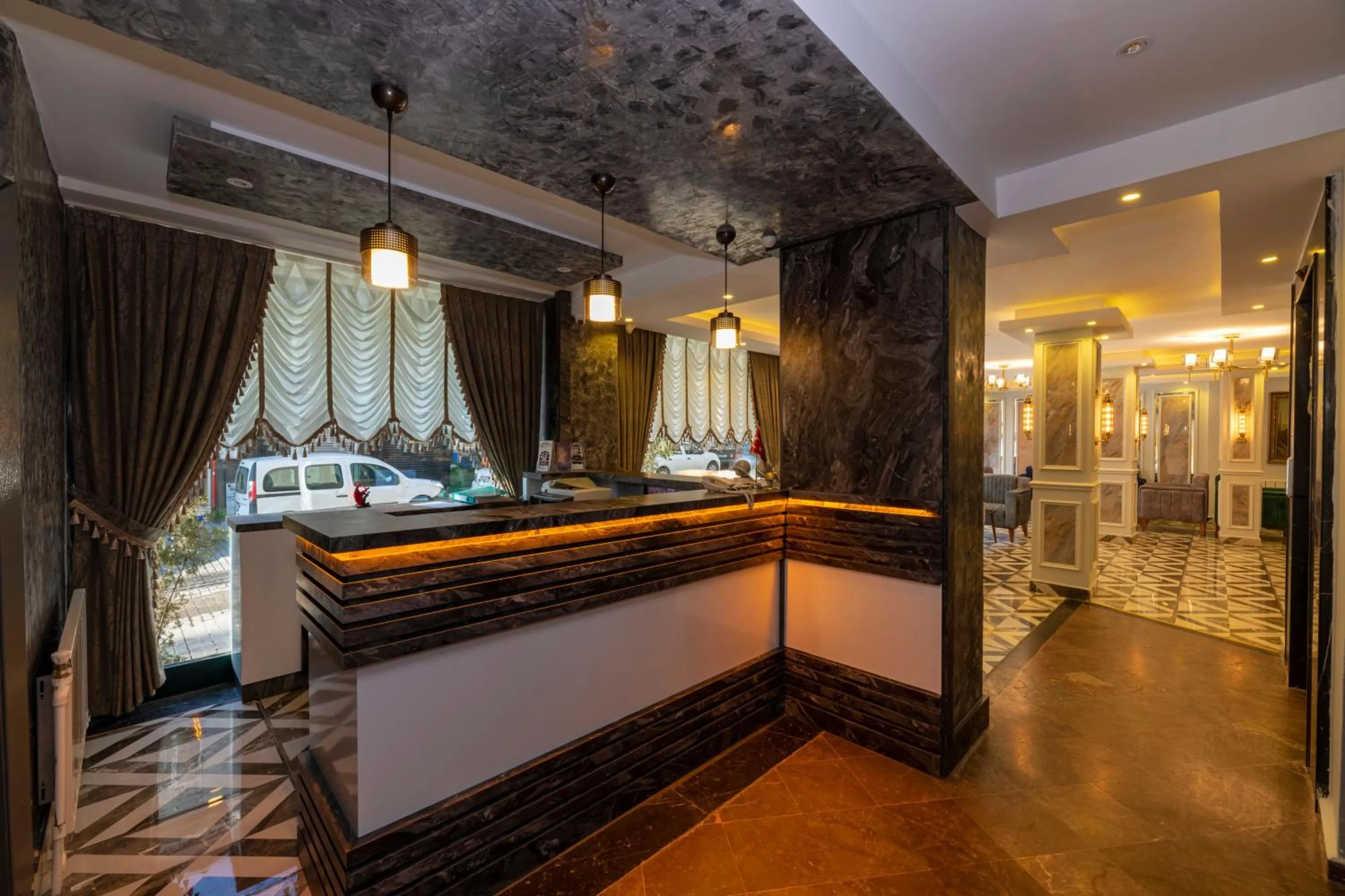 Lobby or reception in Hotel Yesilpark