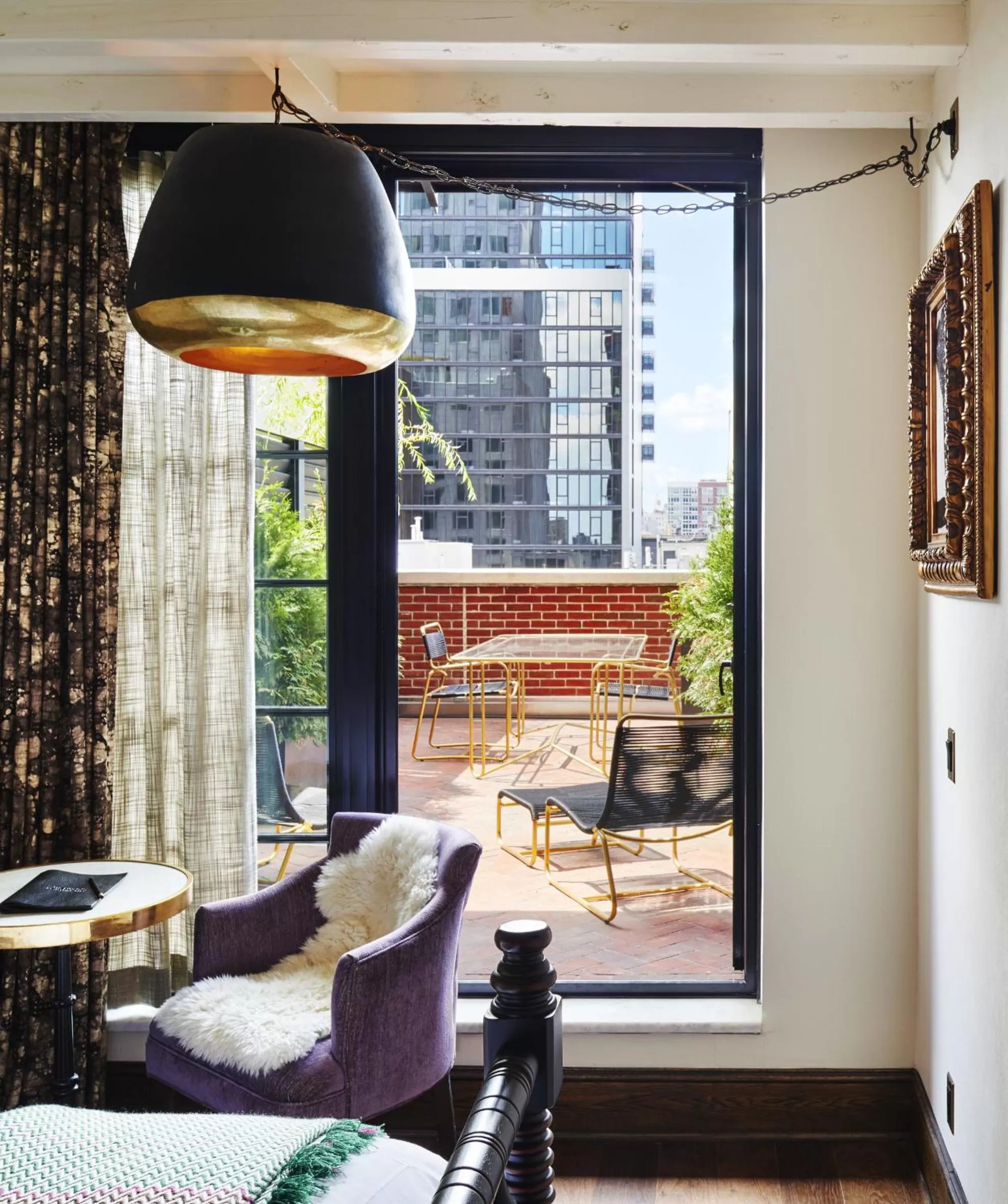 Balcony/Terrace in The Ludlow Hotel