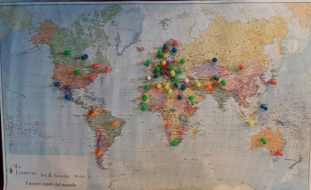 Guests in B&B Le Lanterne