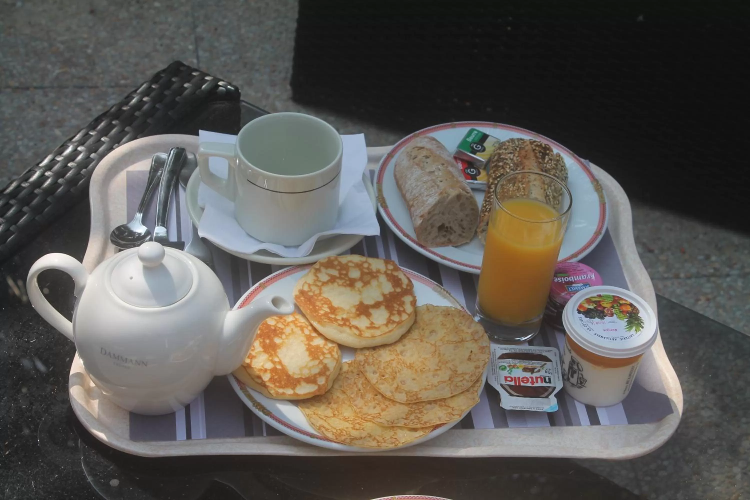 Food and drinks in La Closerie, Nantes Nord