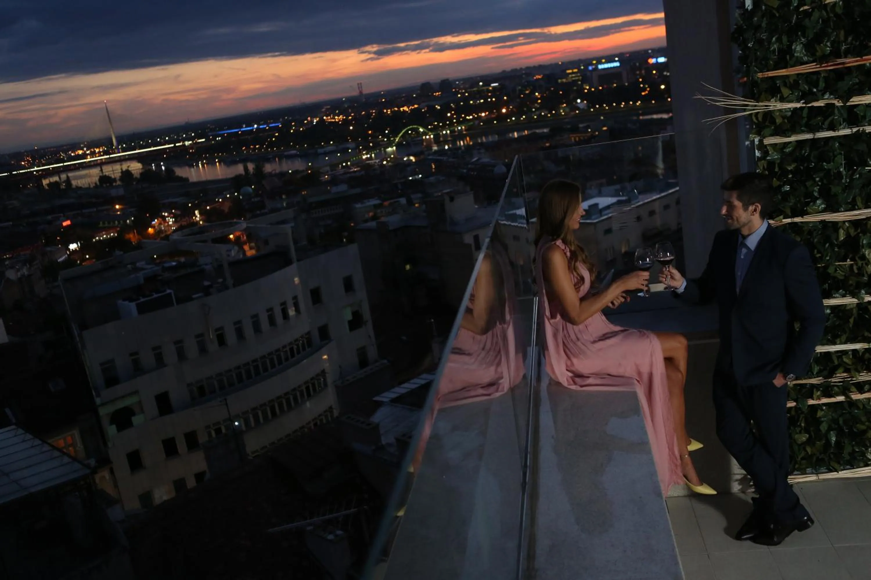 Balcony/Terrace in Zepter Hotel Belgrade, member of Zepter Hotels