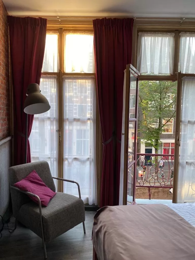 Bed in Hotel & bar Royal taste Amsterdam