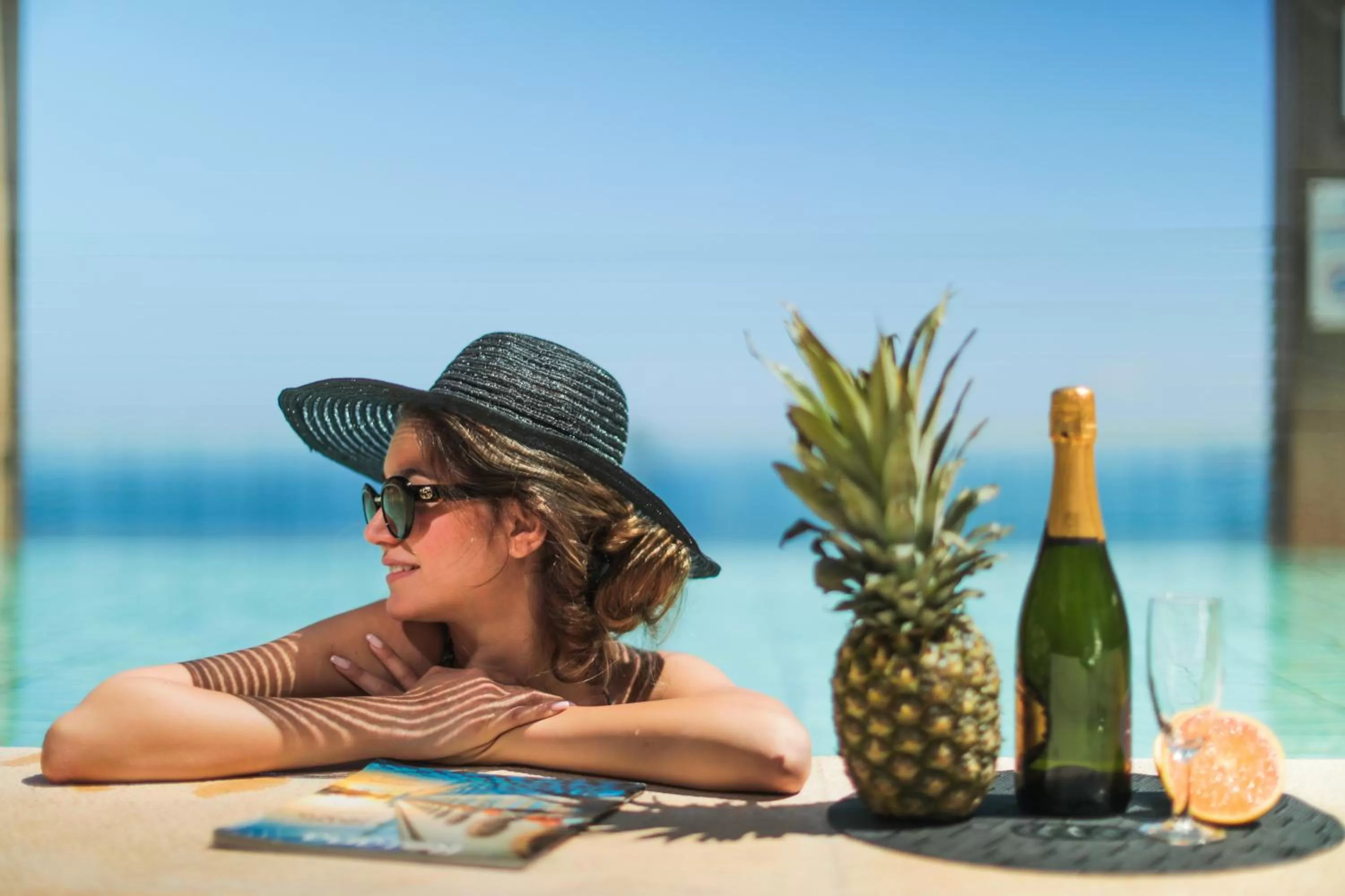 Swimming pool in Gefinor Rotana – Beirut