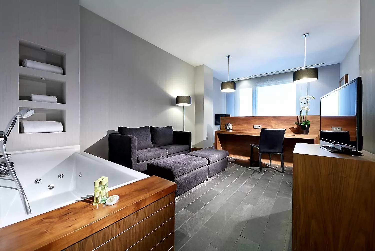 Bedroom in Eurostars Madrid Congress