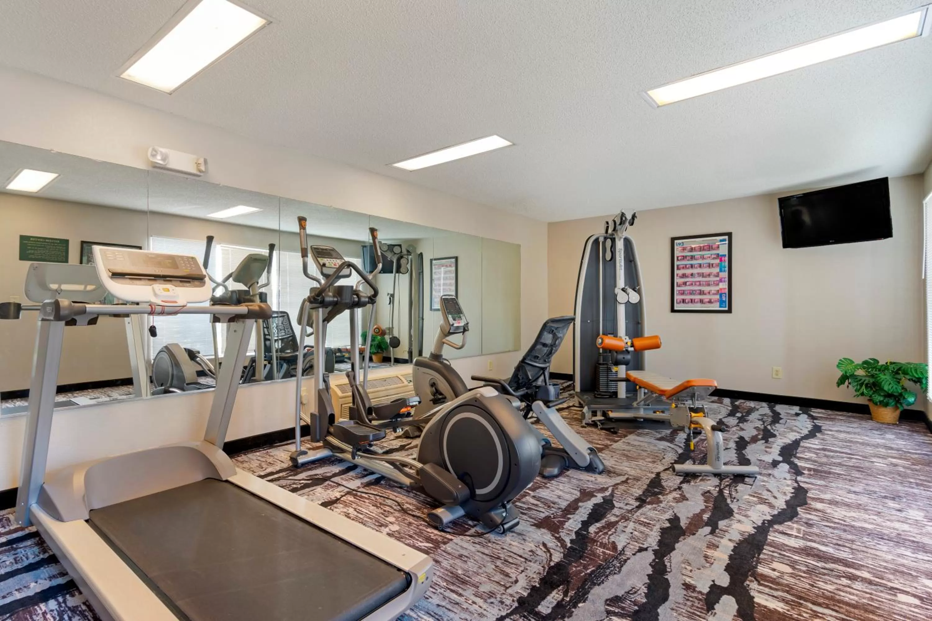 Fitness centre/facilities in Quality Inn Newnan - Atlanta South