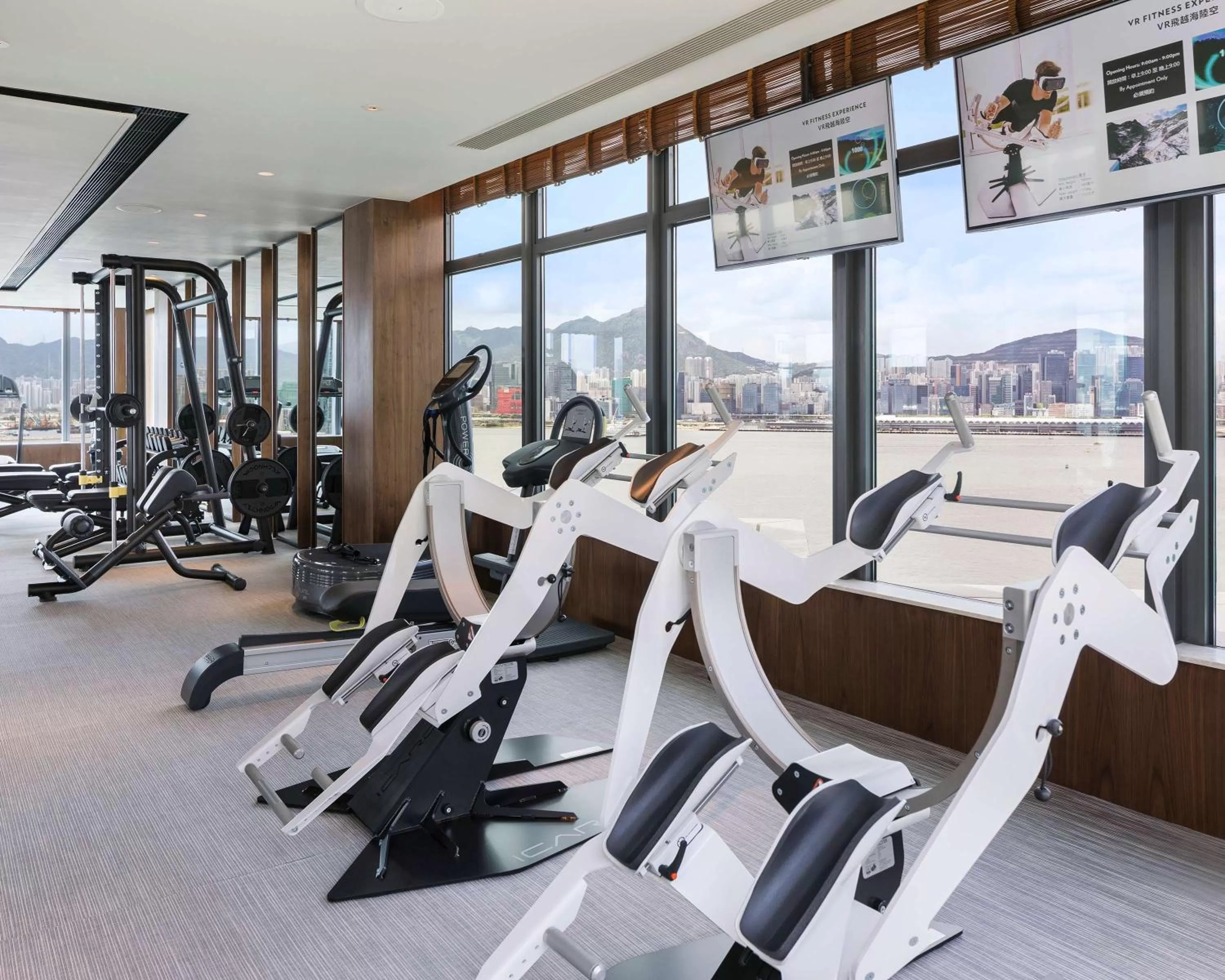 Fitness centre/facilities in Hyatt Centric Victoria Harbour