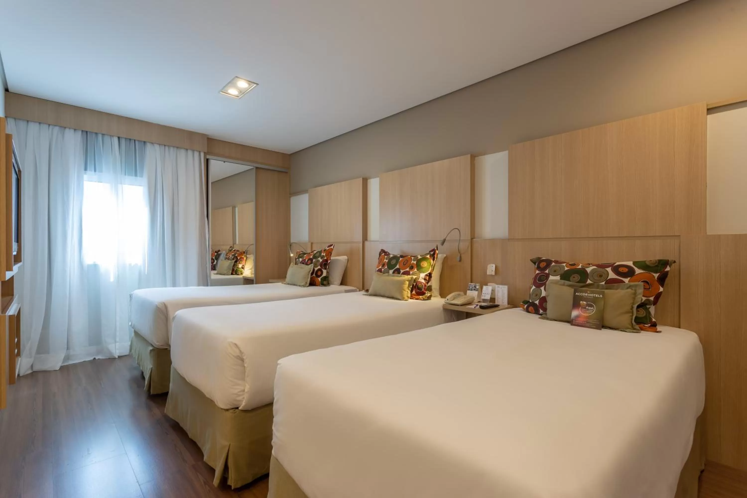 Bed in Mercure São Paulo Nações Unidas