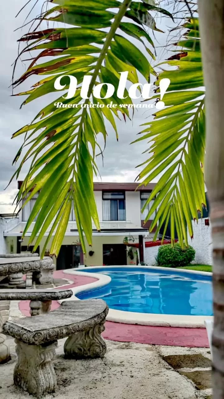 Swimming Pool in Hotel Casa Tago