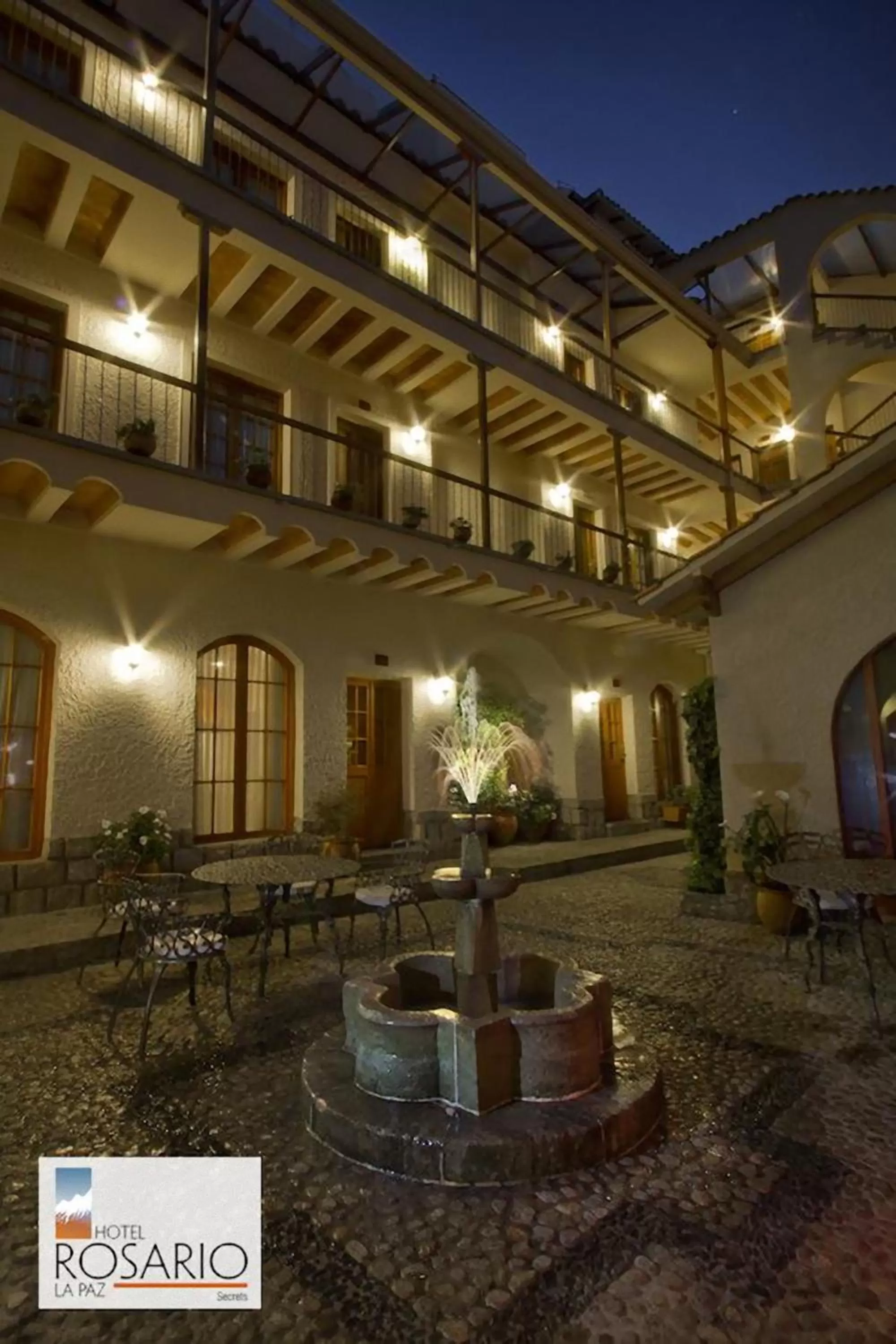 Balcony/Terrace in Hotel Rosario La Paz