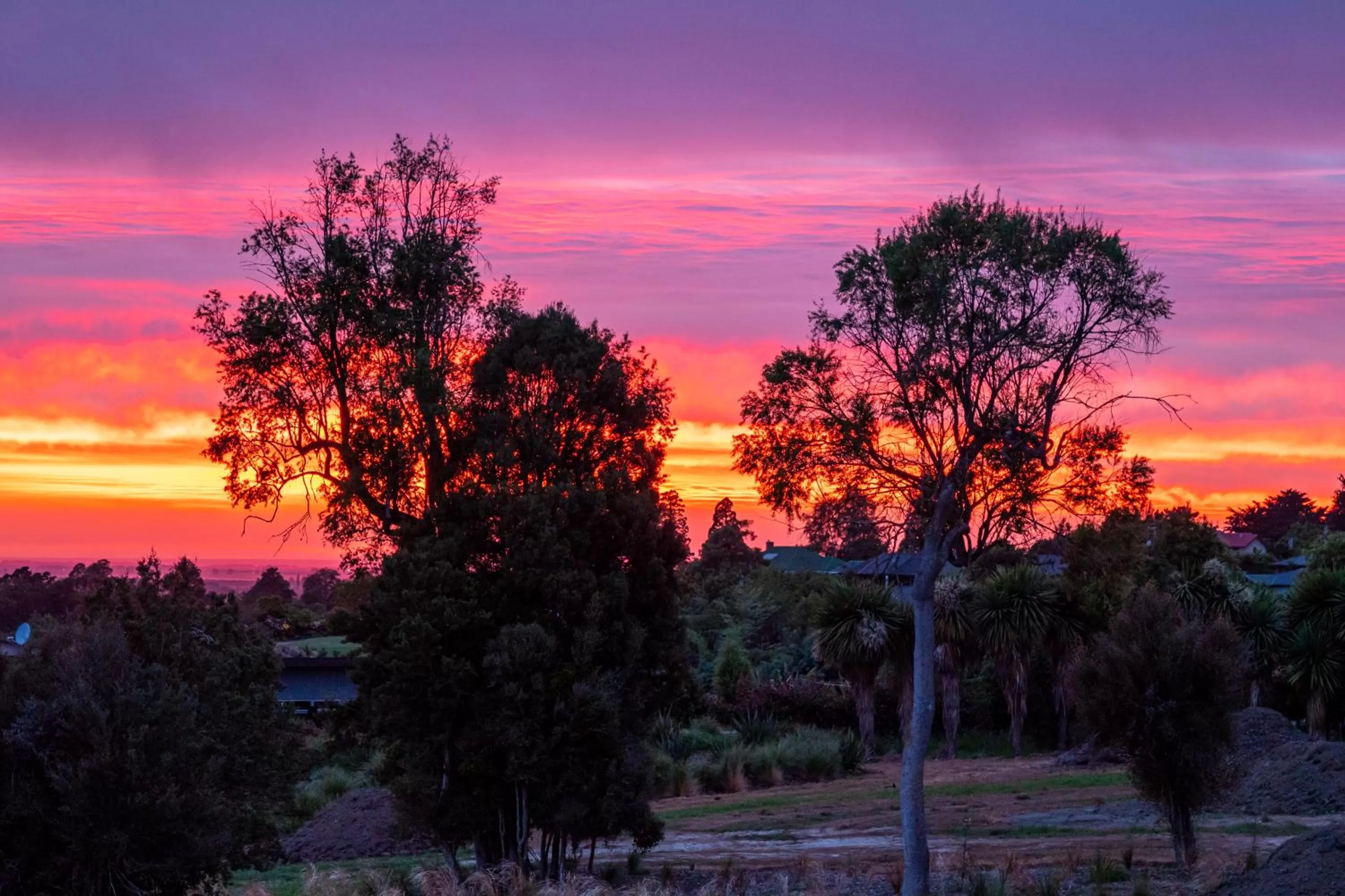 Natural landscape, Sunrise/Sunset in Ngā Whare Mānatu