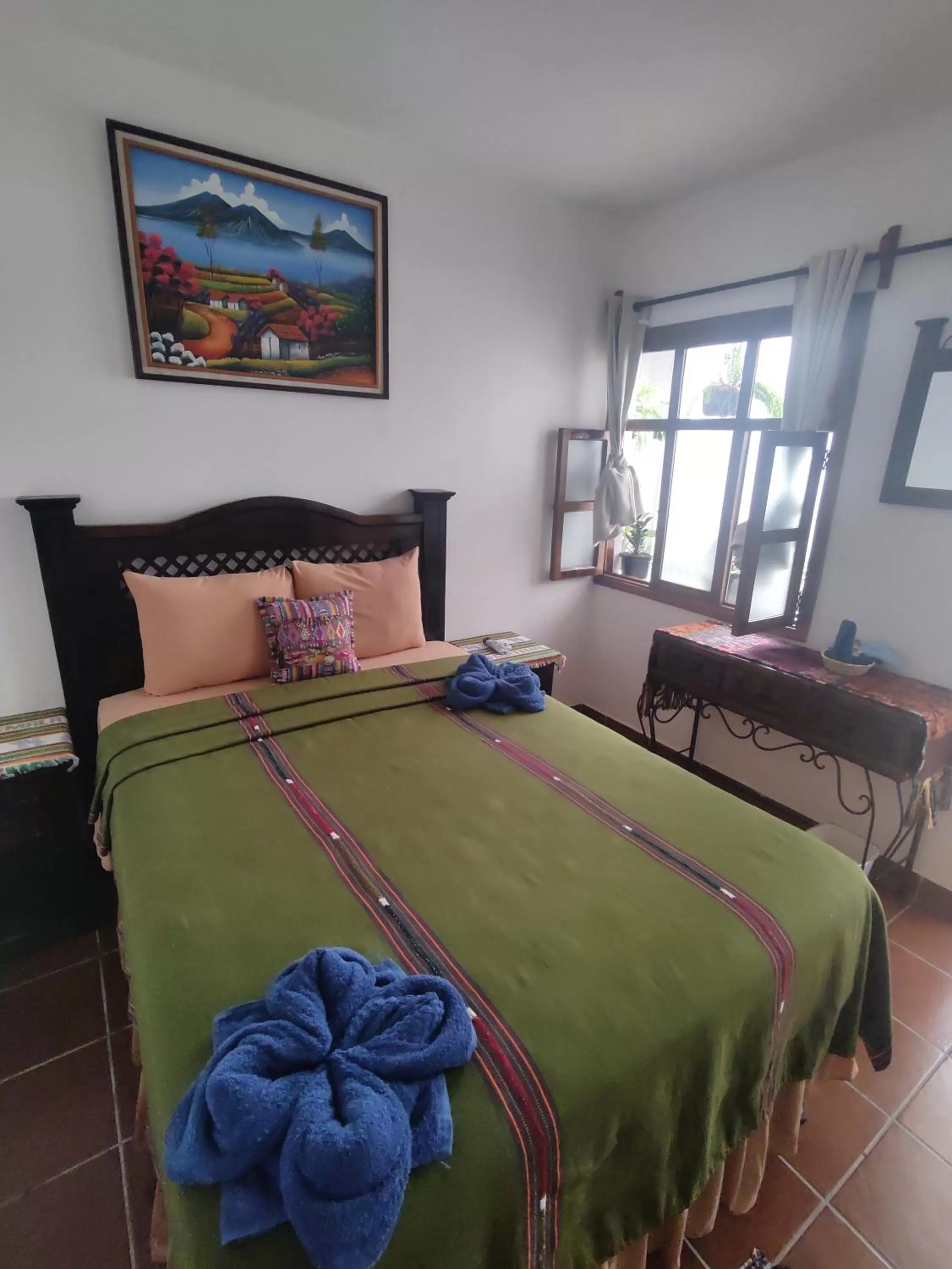 Bed in Francisco's rest house hotel