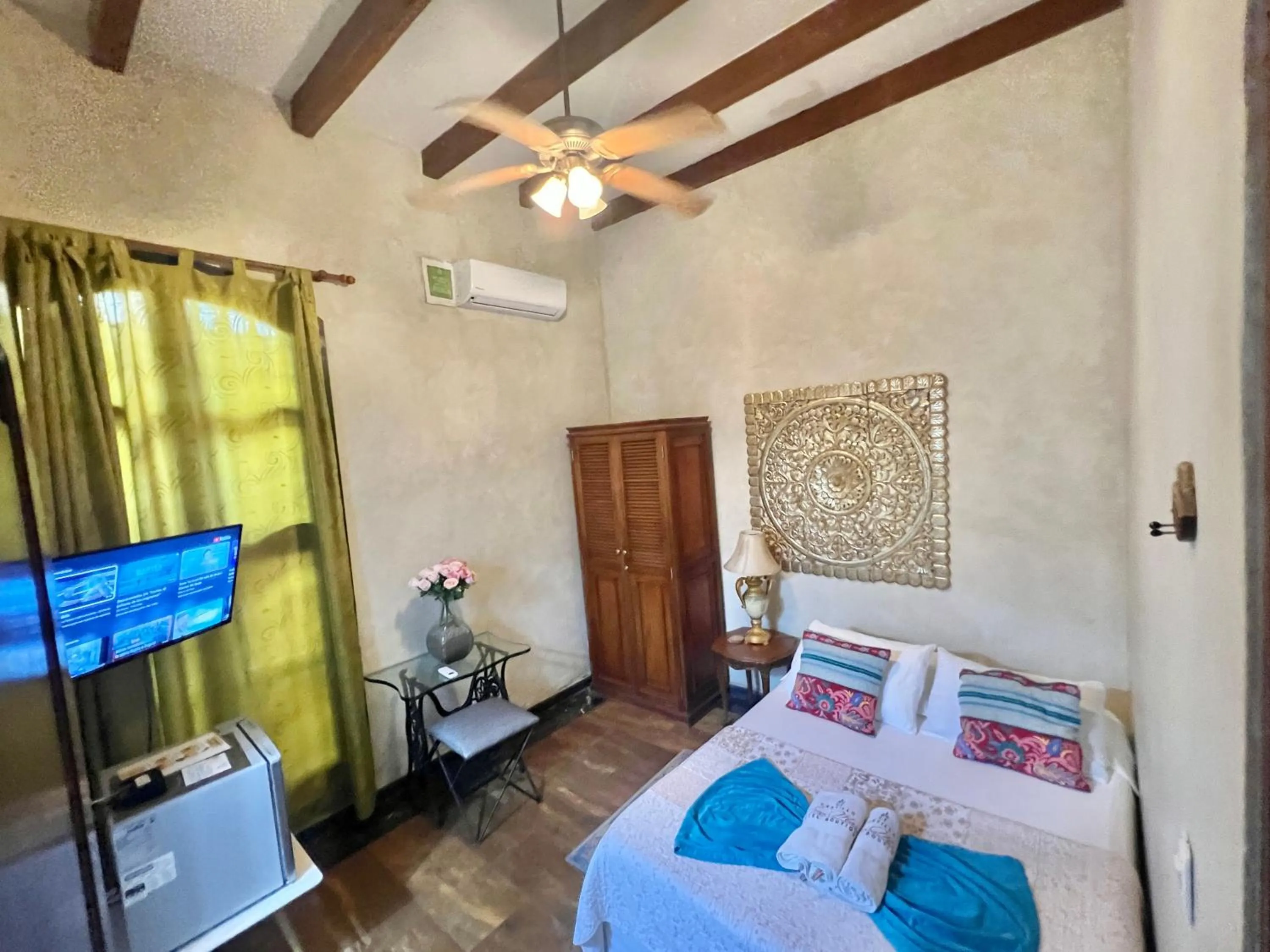 Bed in Hotel Boutique Castillo Ines Maria