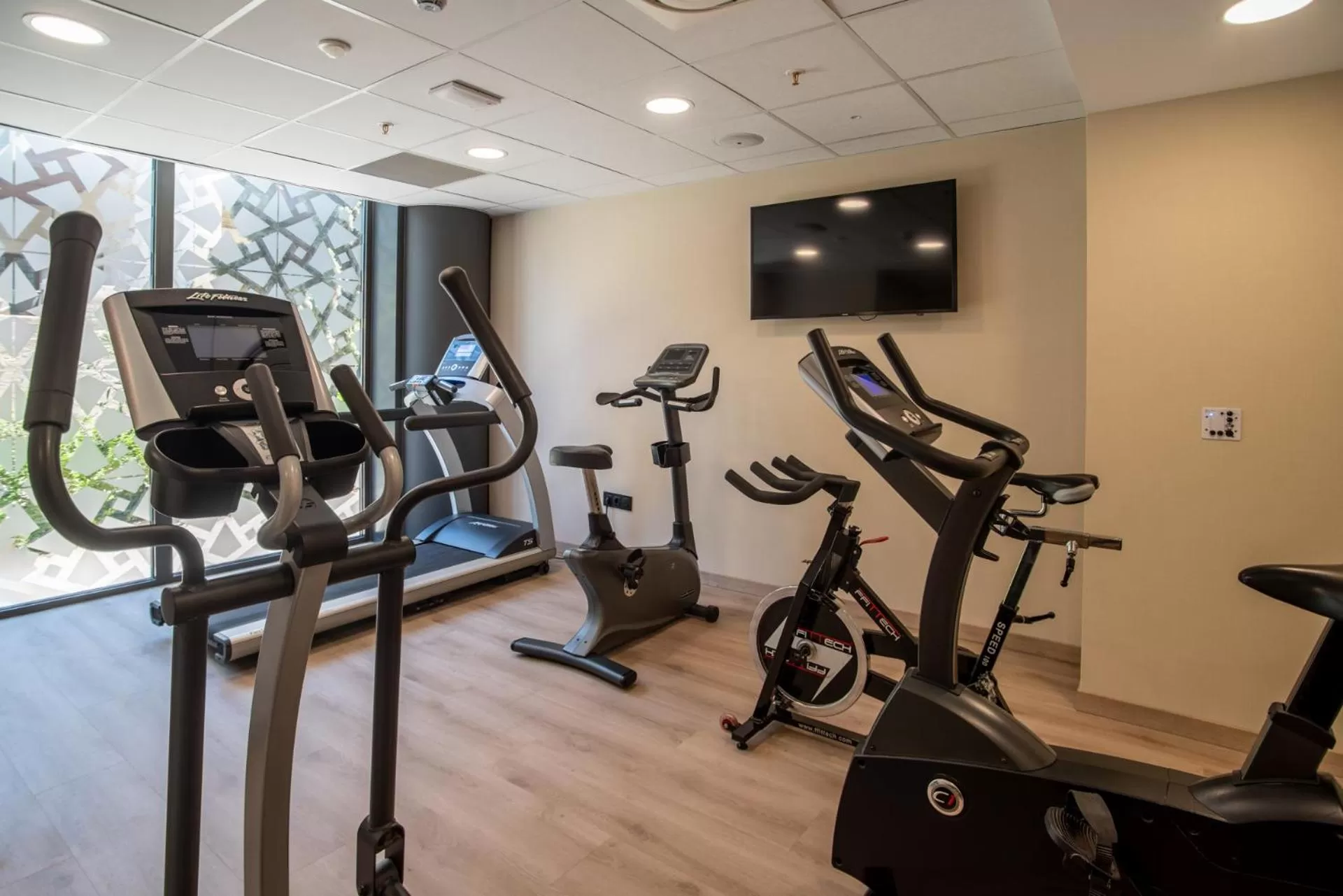 Fitness centre/facilities in Hotel Granada Center
