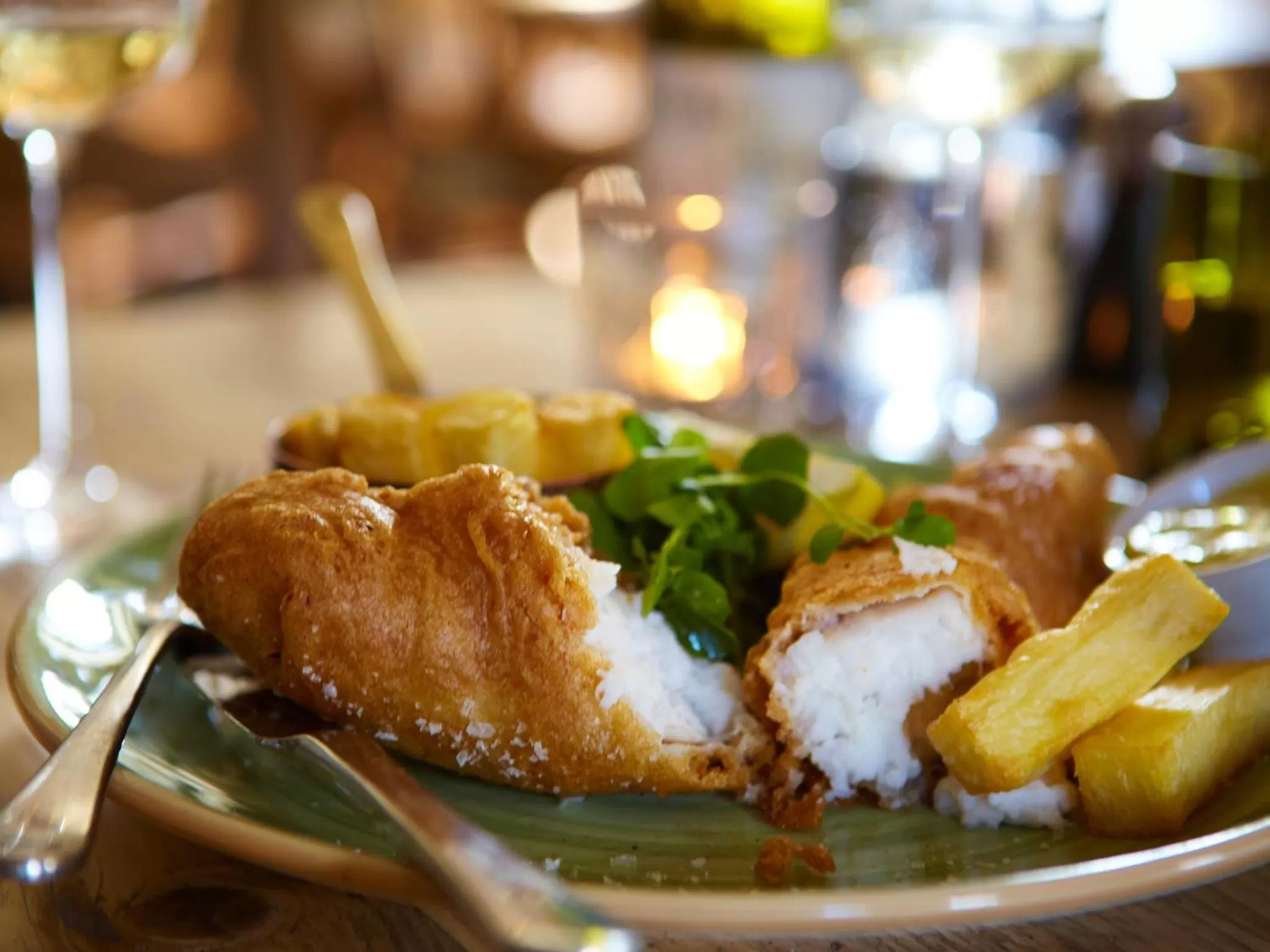 Restaurant/places to eat in The Plough Inn & Cottages