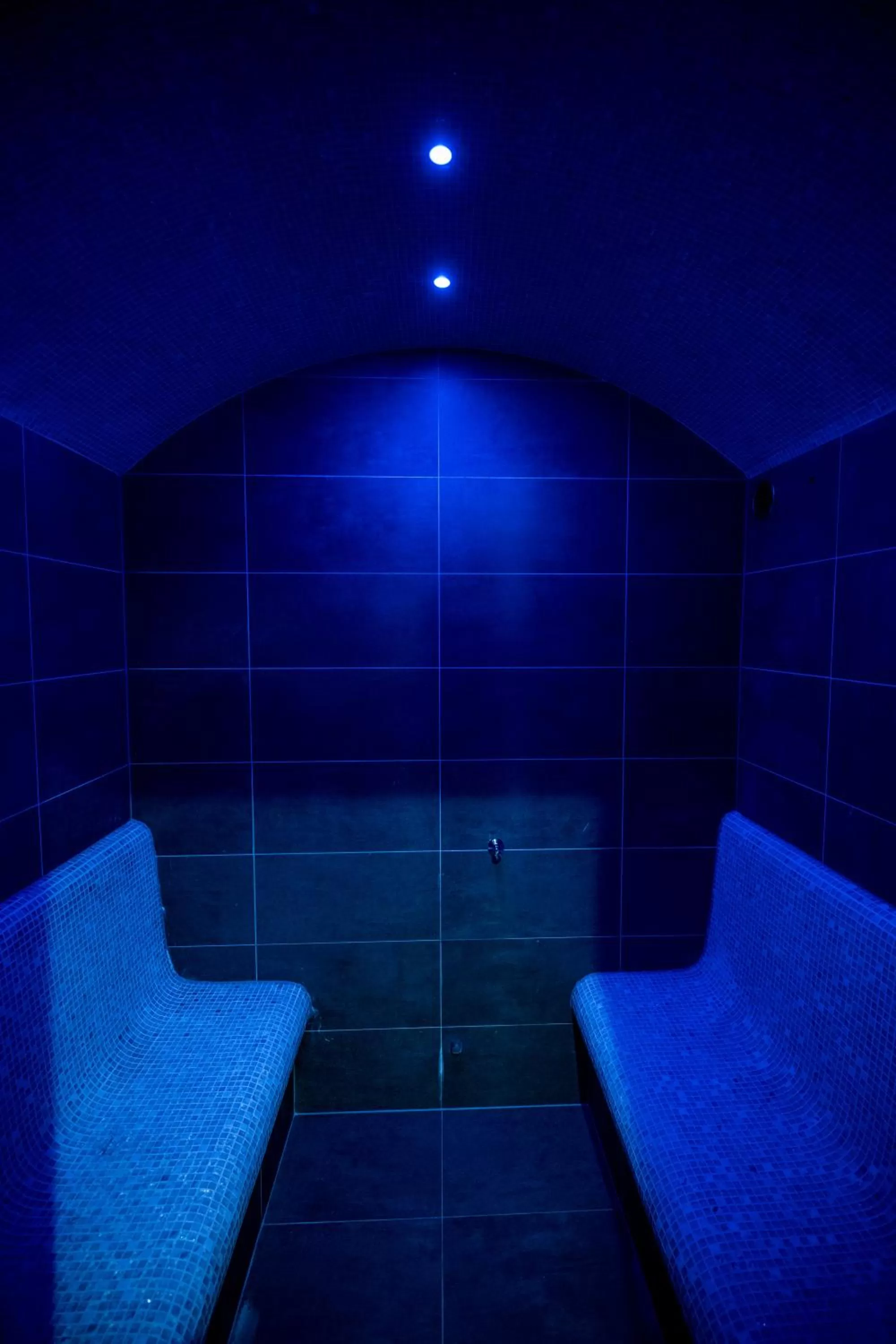 Steam room in Hotel Kras