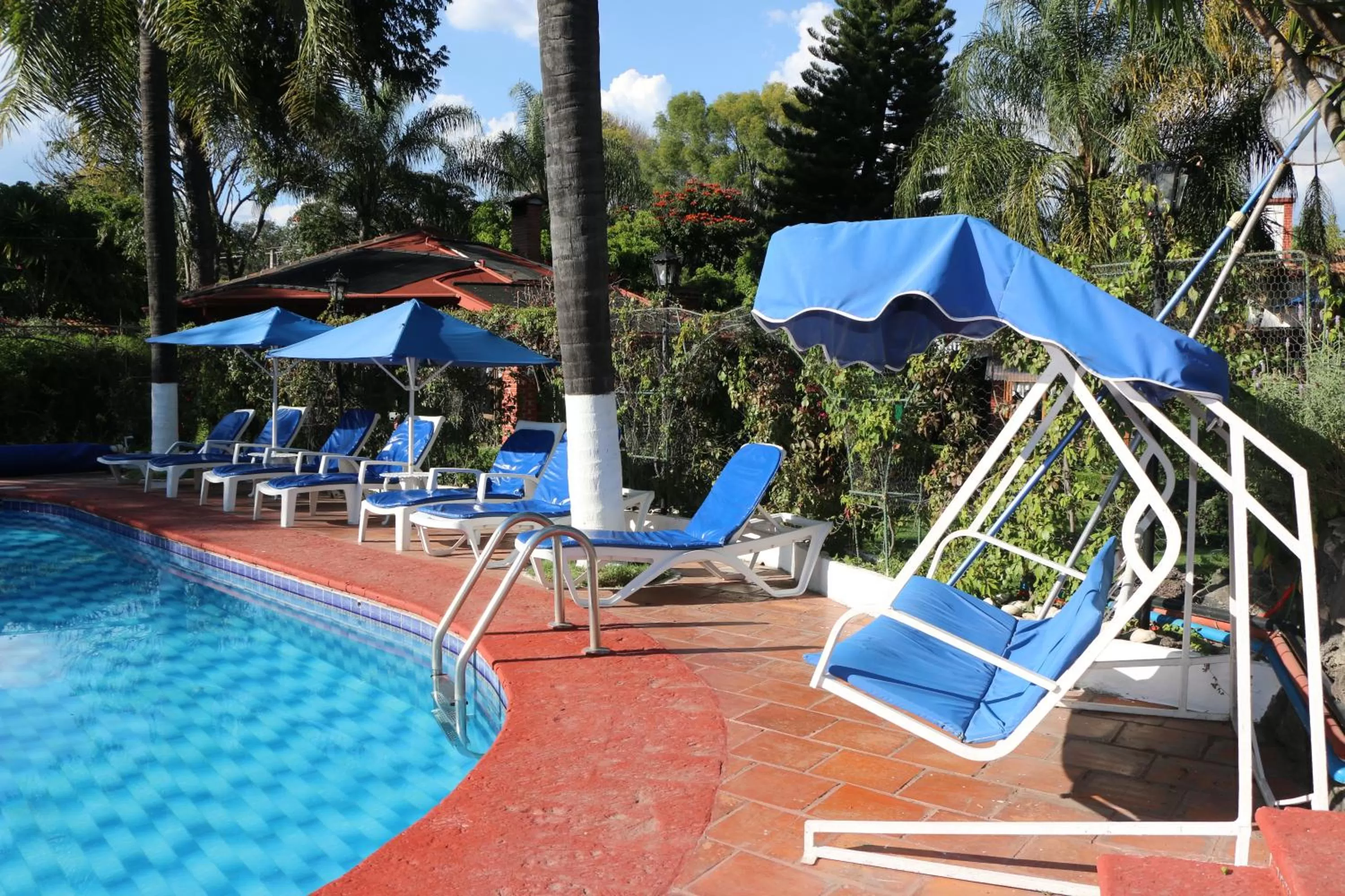 Swimming pool in Posada Los Alcatraces