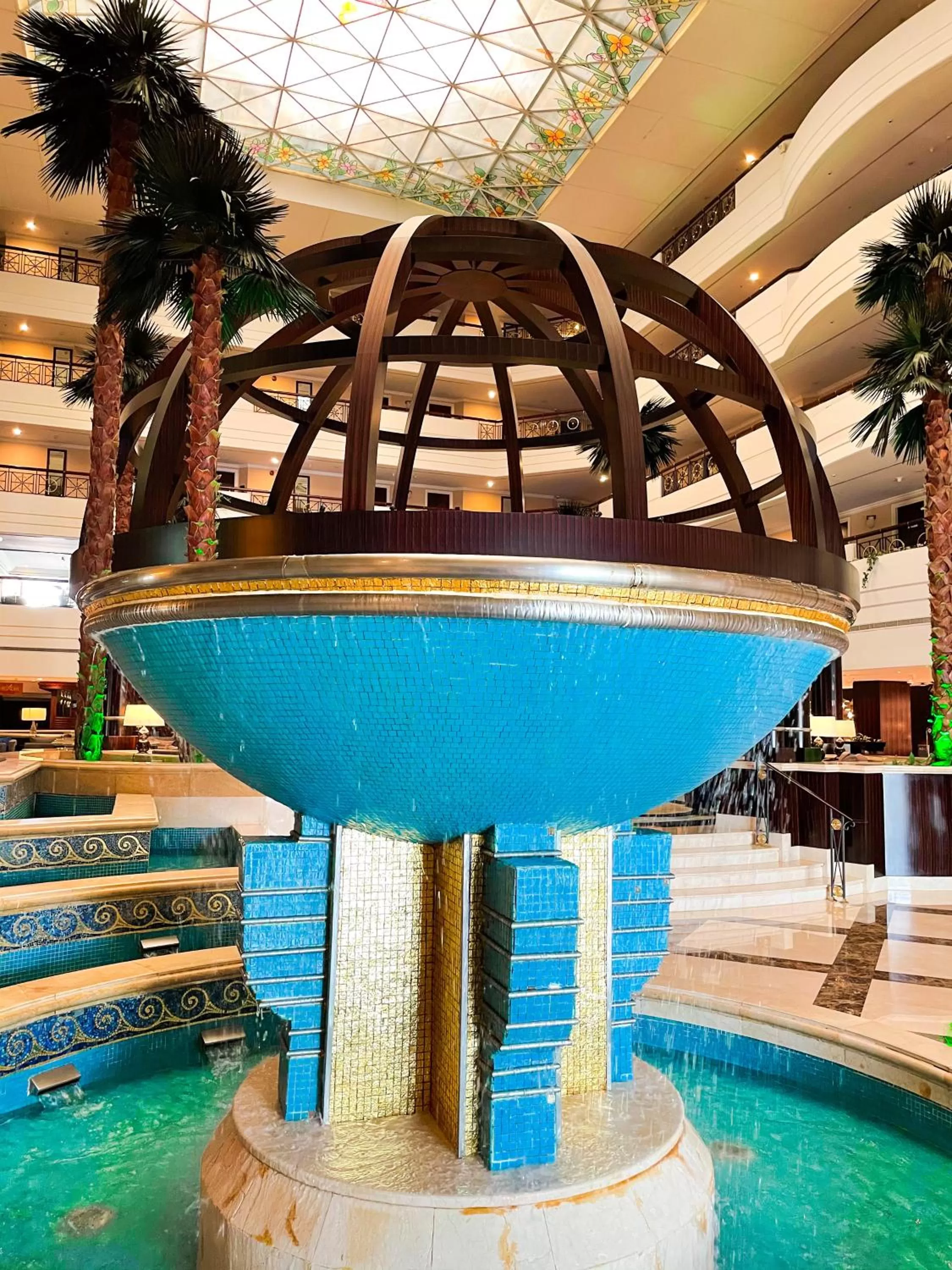 Lobby or reception in Mövenpick Grand Al Bustan