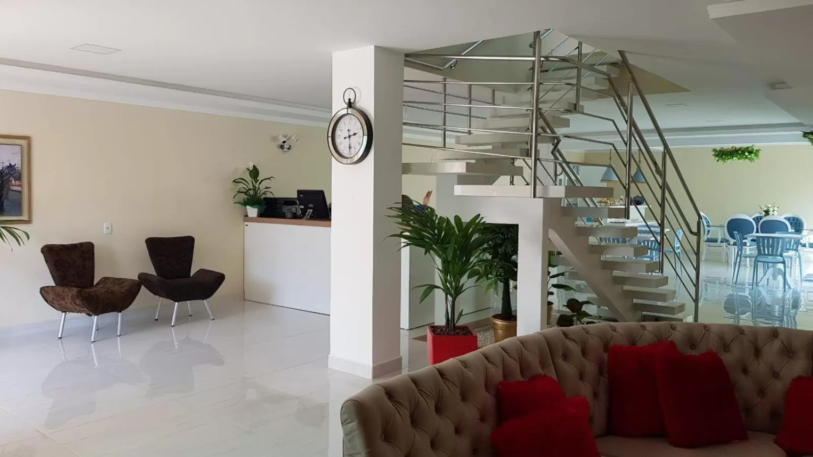 Living room in Pousada Cavalero