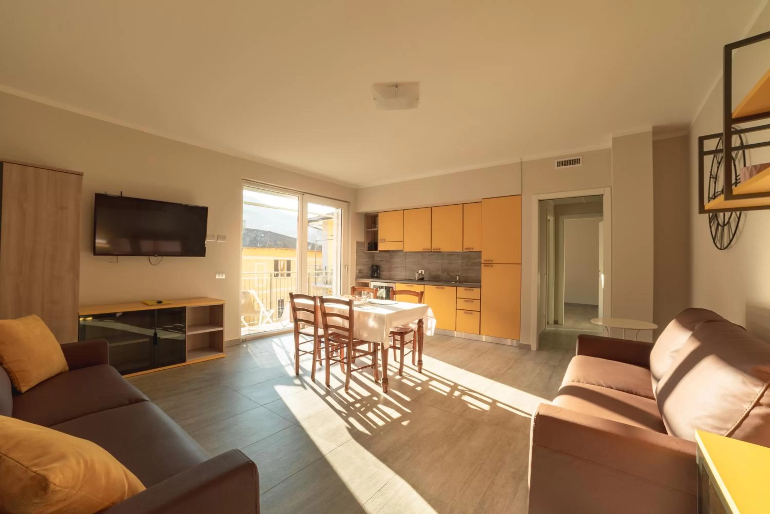 Living room in Yachting Residence