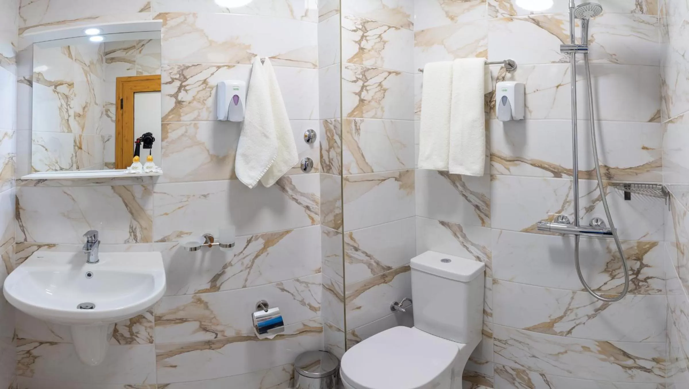 Shower in Hotel Color