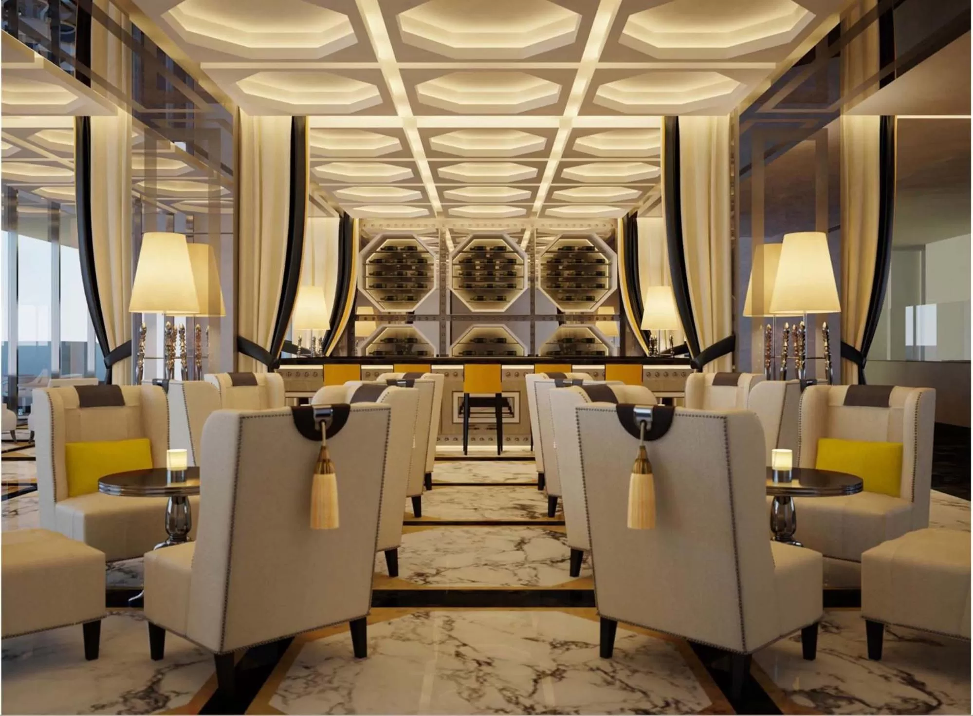 Restaurant/places to eat in Royal M Hotel Abu Dhabi by Gewan