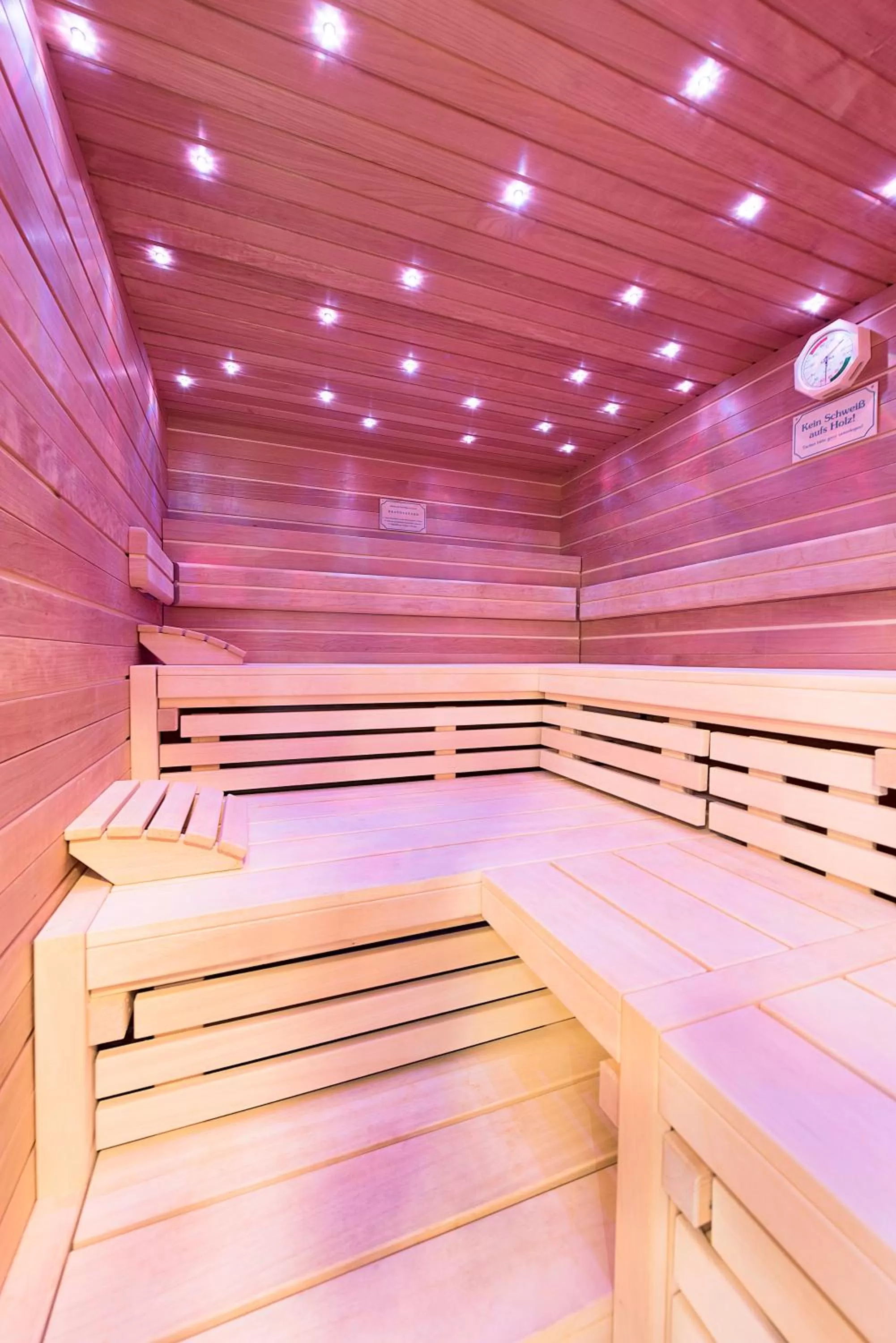 Sauna in Hotel Heidehof garni