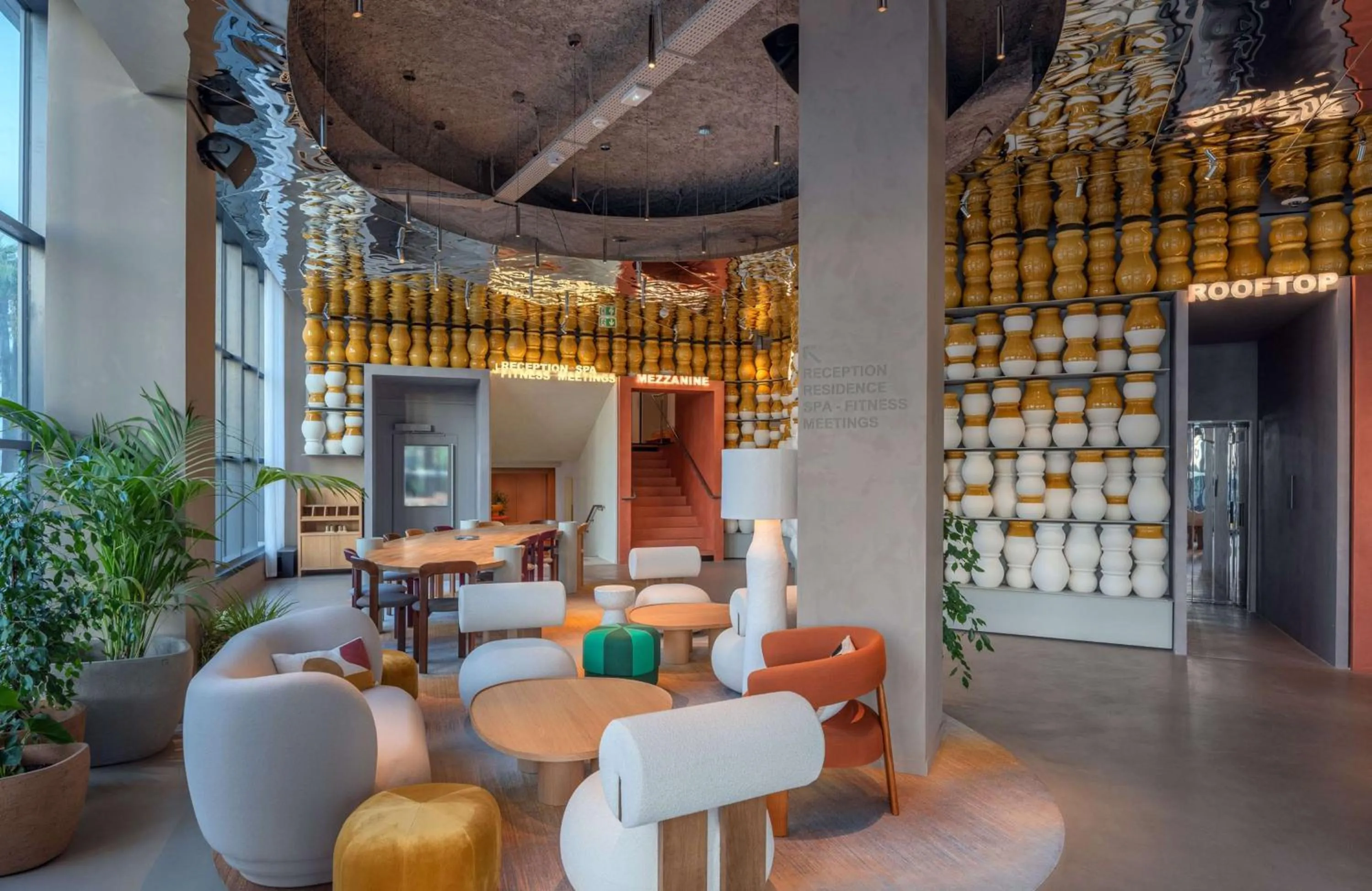 Lobby or reception in Canopy by Hilton Cannes