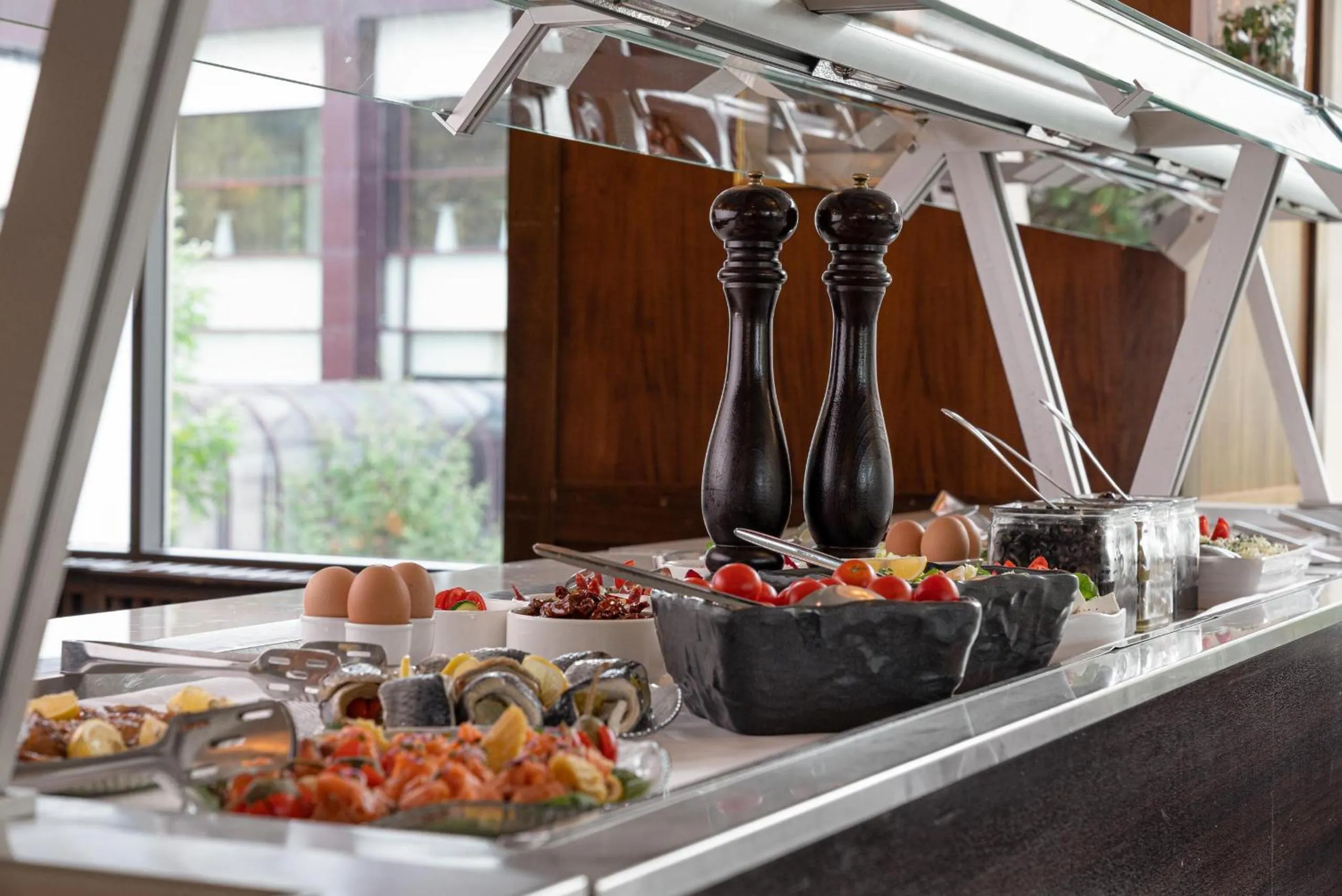 Food and drinks in Hotel International