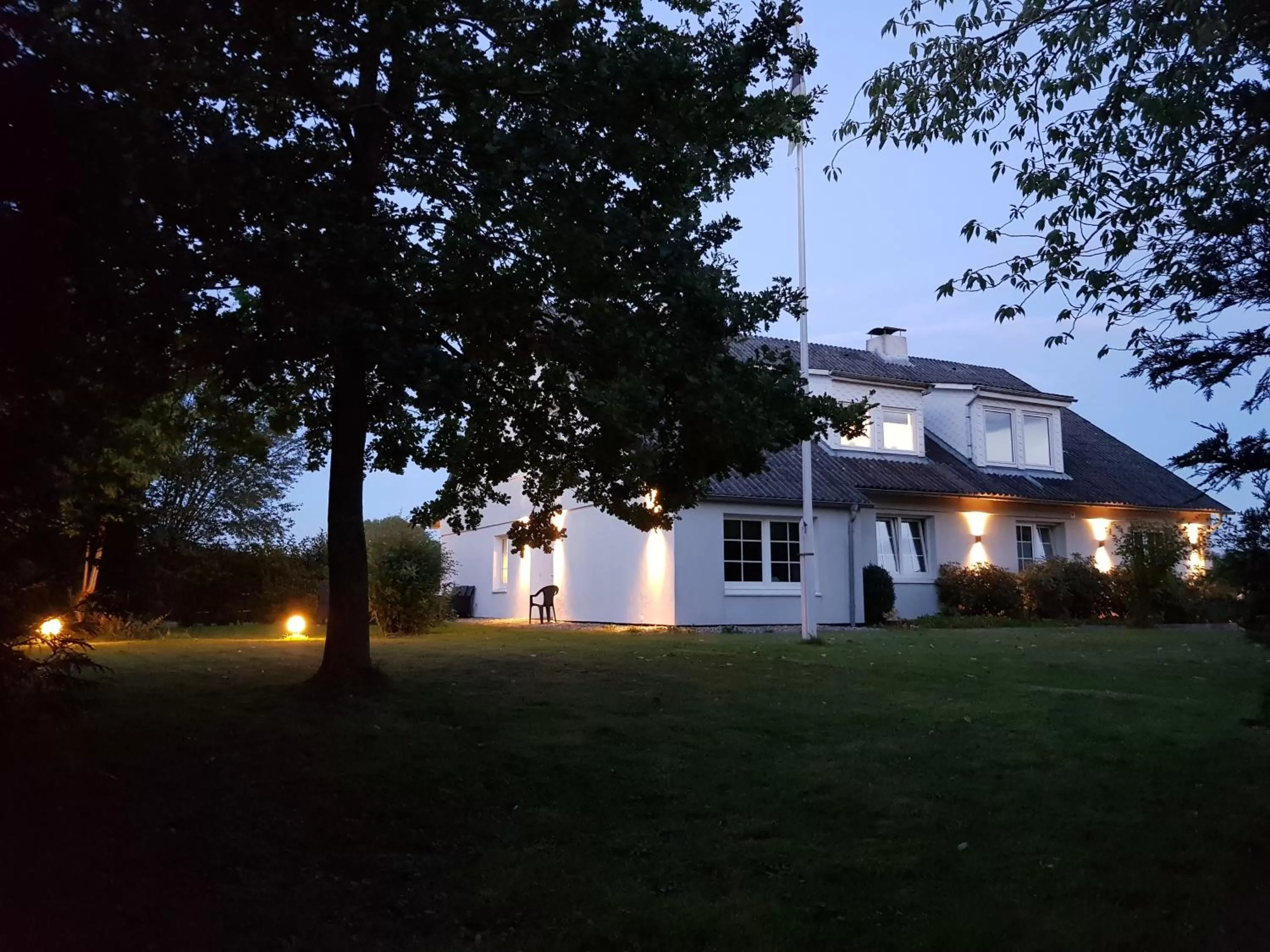 Garden in Best Pension