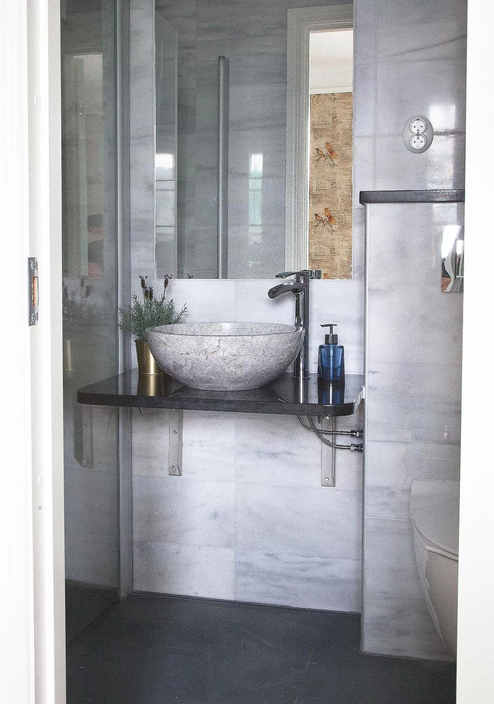 Shower in Södra Hotellet