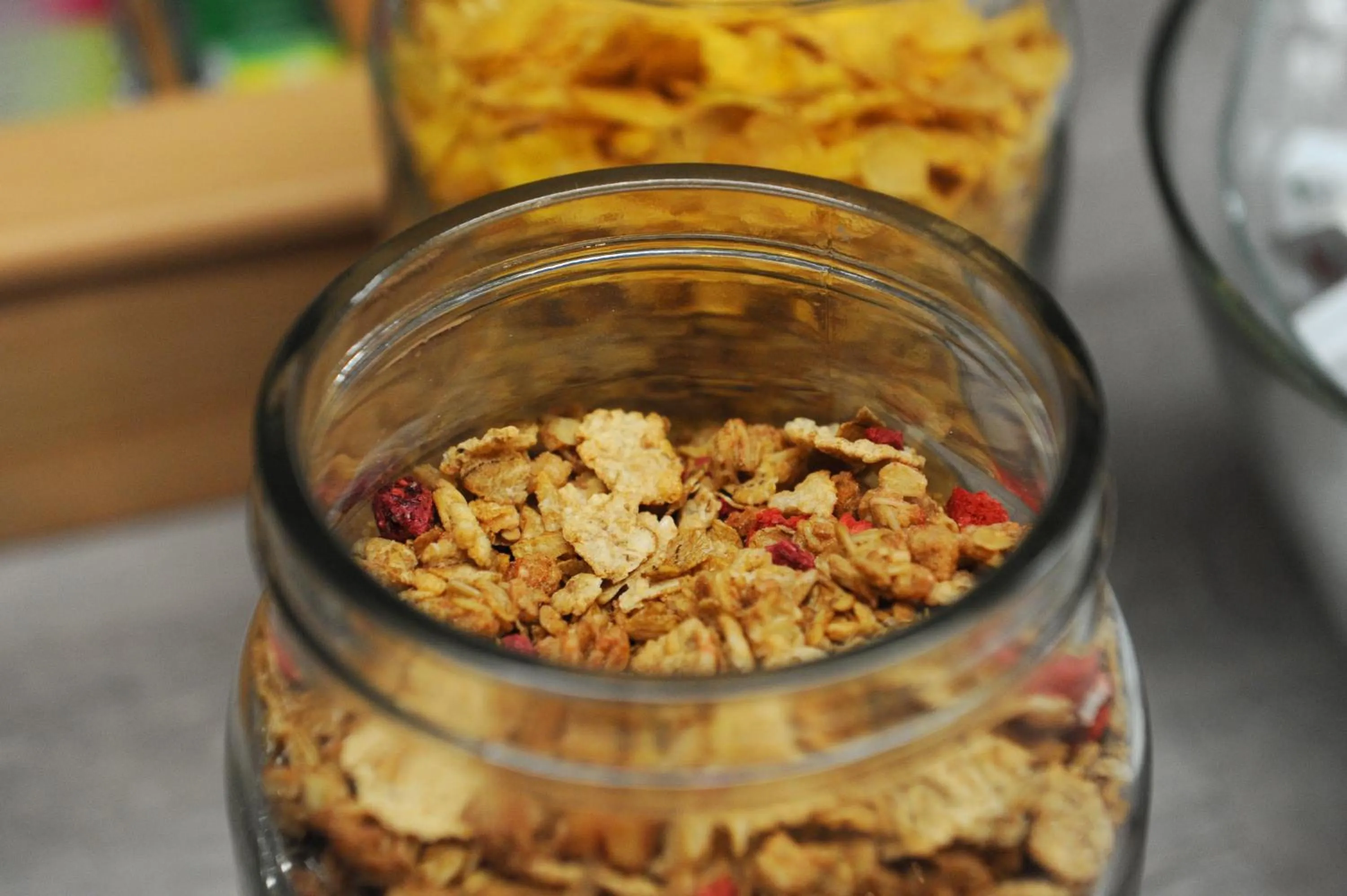 Continental breakfast in Hotel Dischma