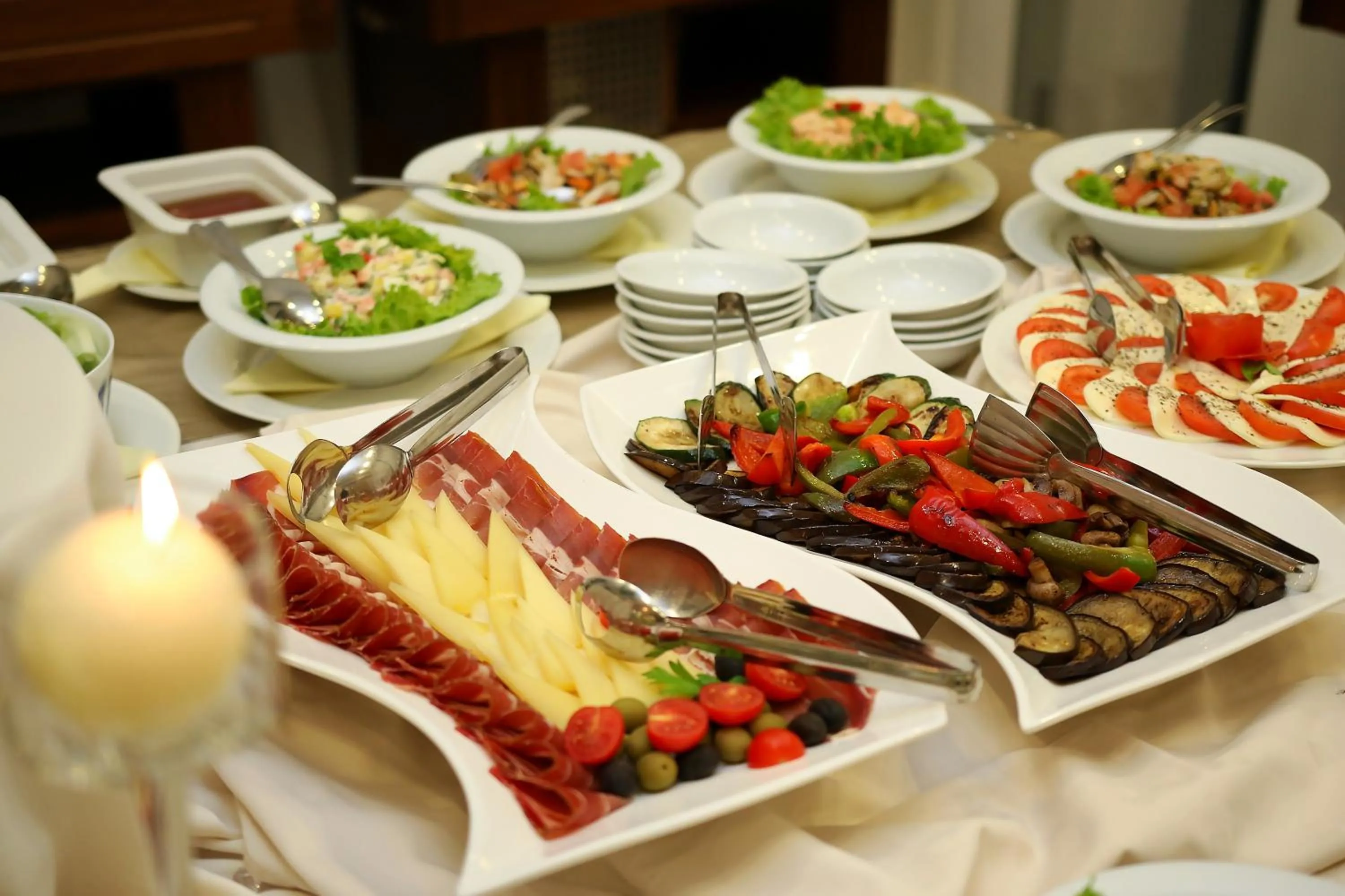 Food and drinks in Hotel Villa Radin