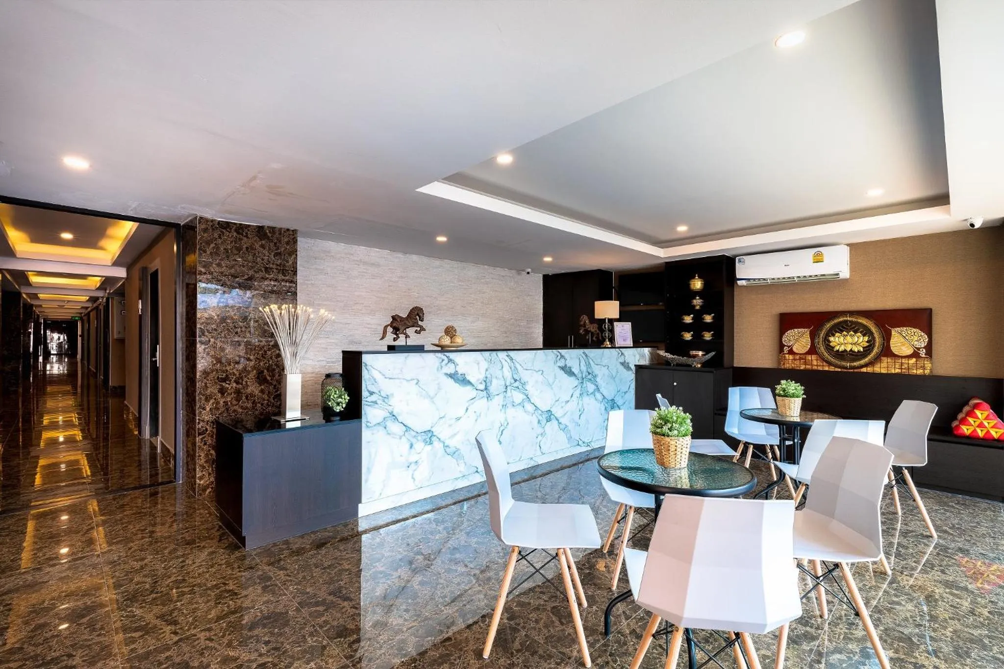 Lobby or reception in Sound@sleep Hotel