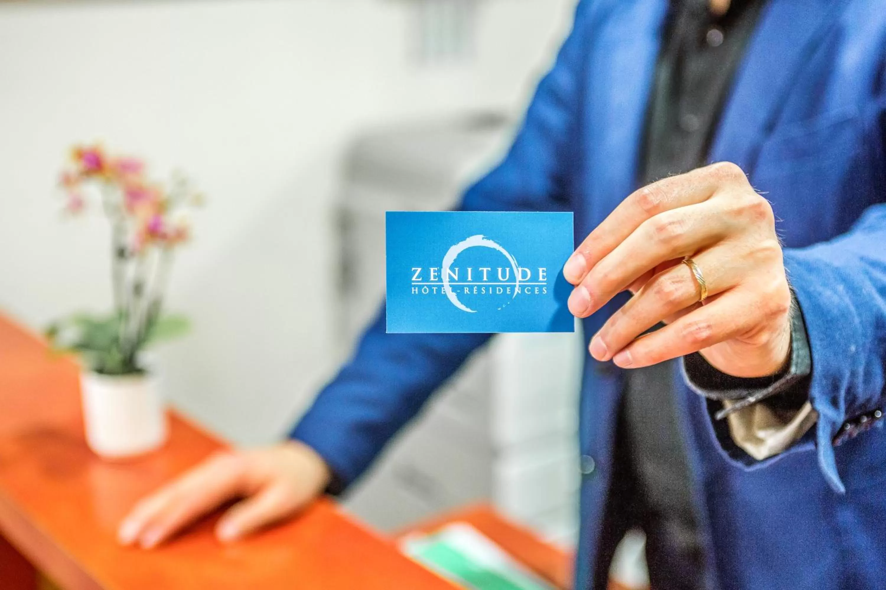 Lobby or reception in Zenitude Hôtel-Résidences Le Havre Centre