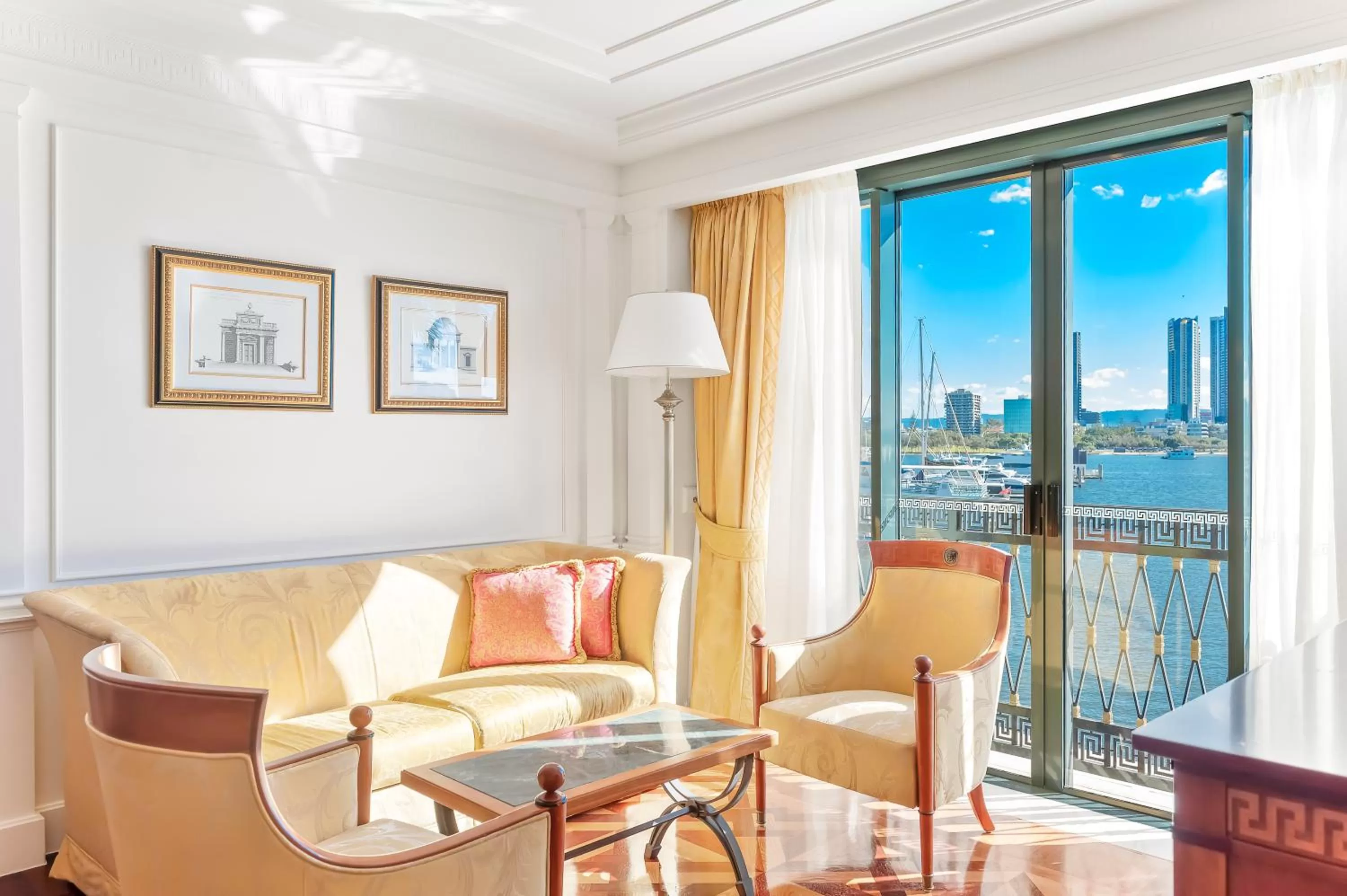 Living room in Imperial Hotel Gold Coast