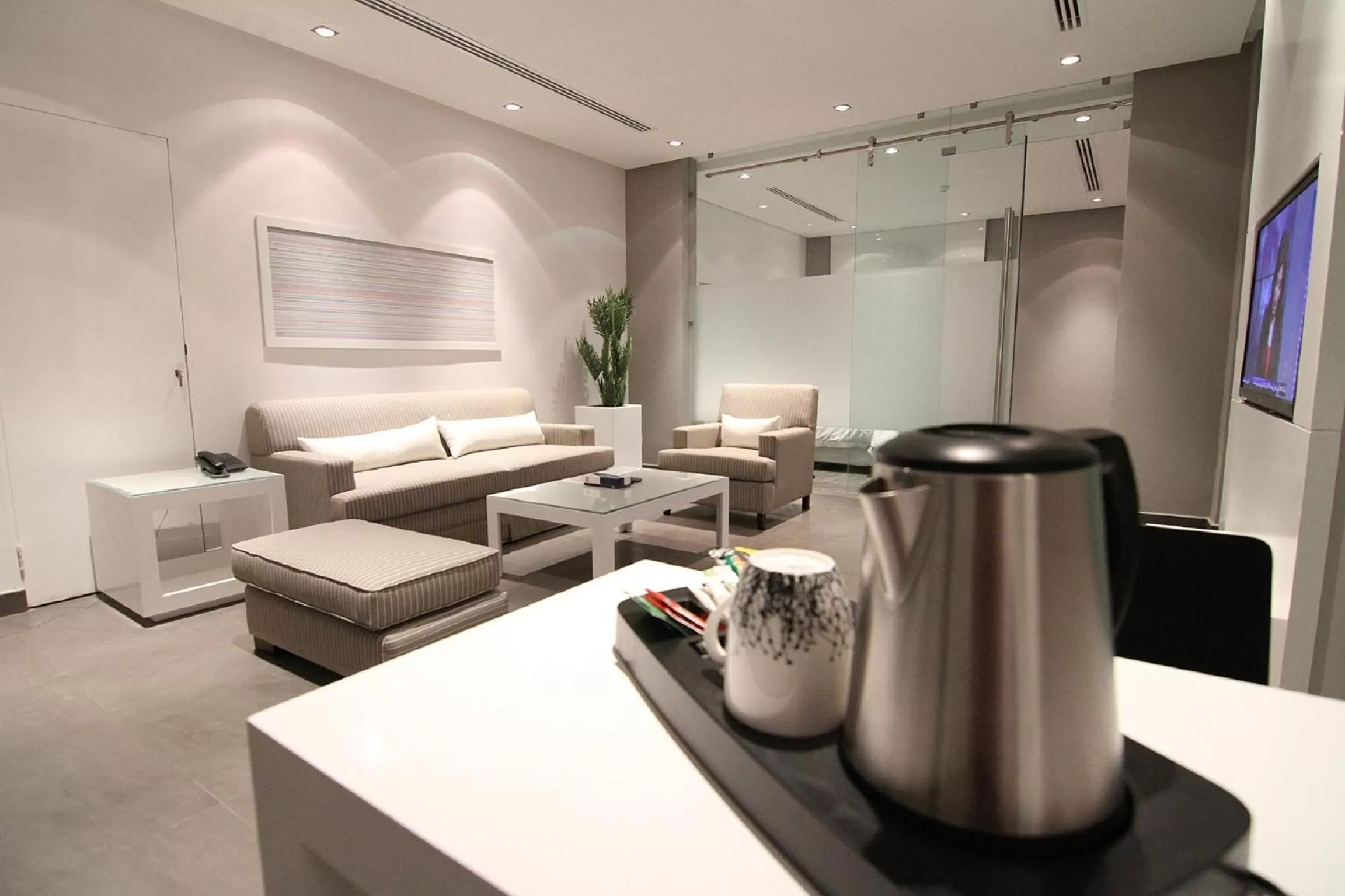 Living room in Rafa Hotel Apart