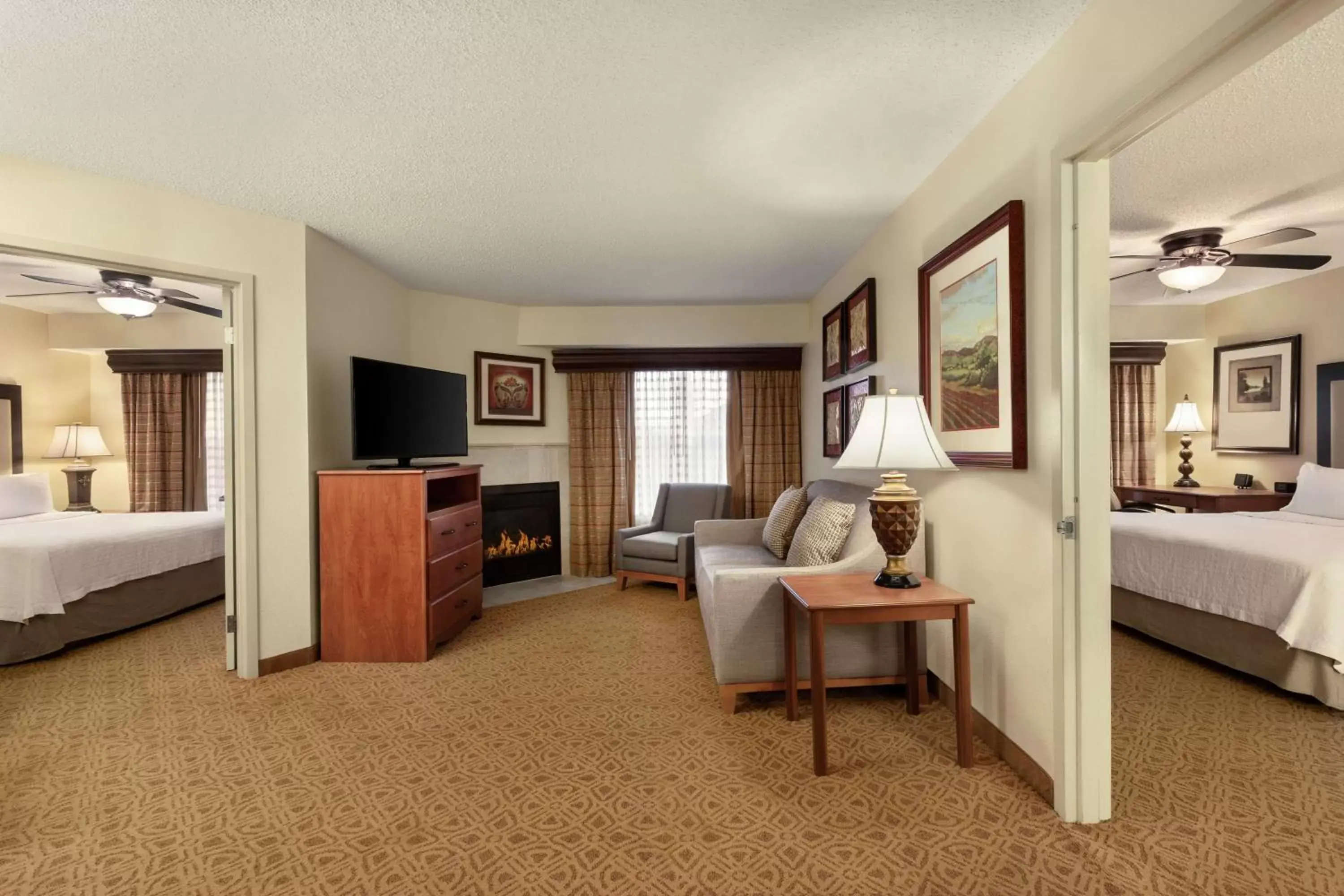Two-Bedroom King Suite with Two King Beds in Homewood Suites by Hilton Dallas-Park Central Area Two-Bedroom King Suite with Two King Beds in Homewood Suites by Hilton Dallas-Park Central Area