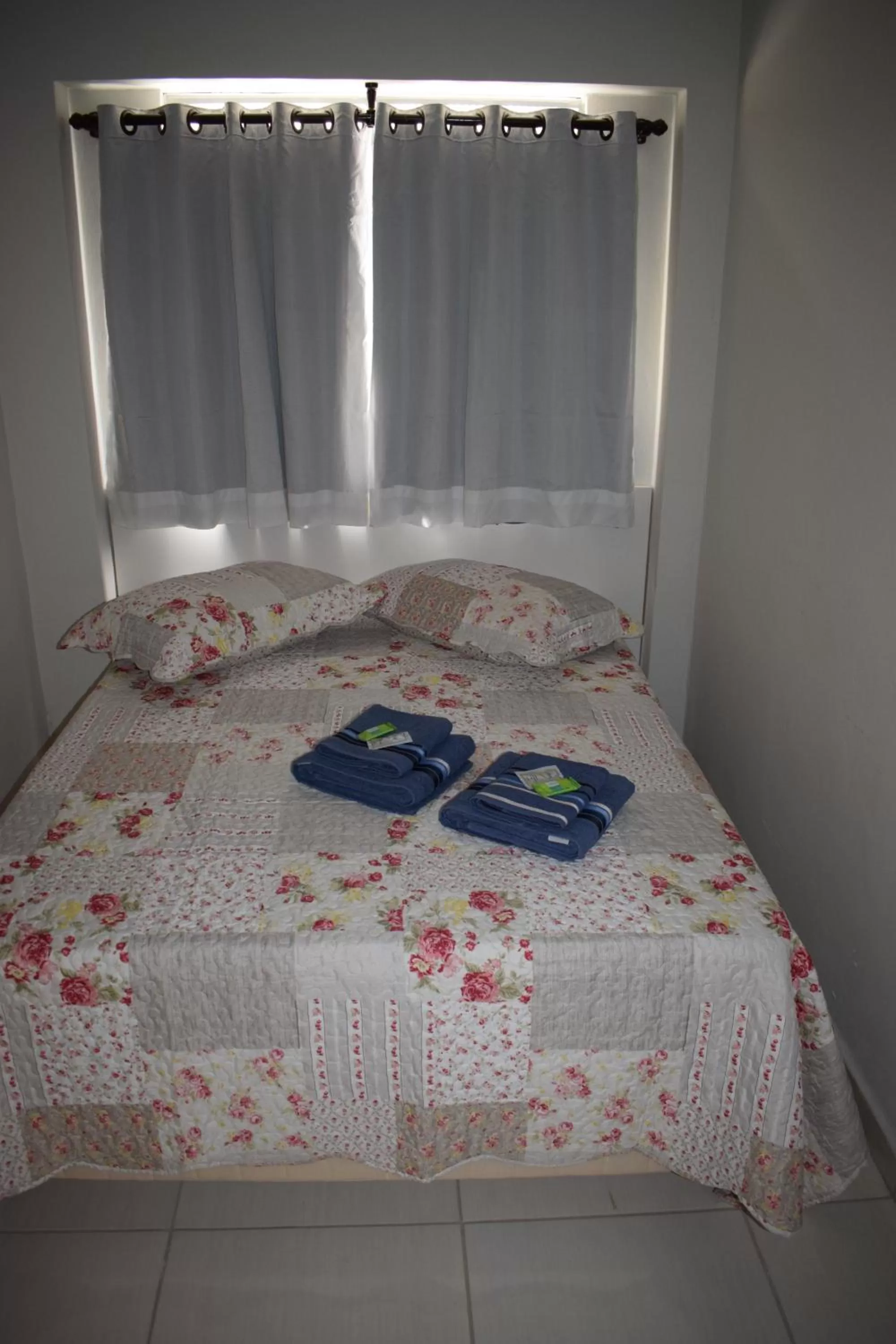 Bed in Pousada Araxá