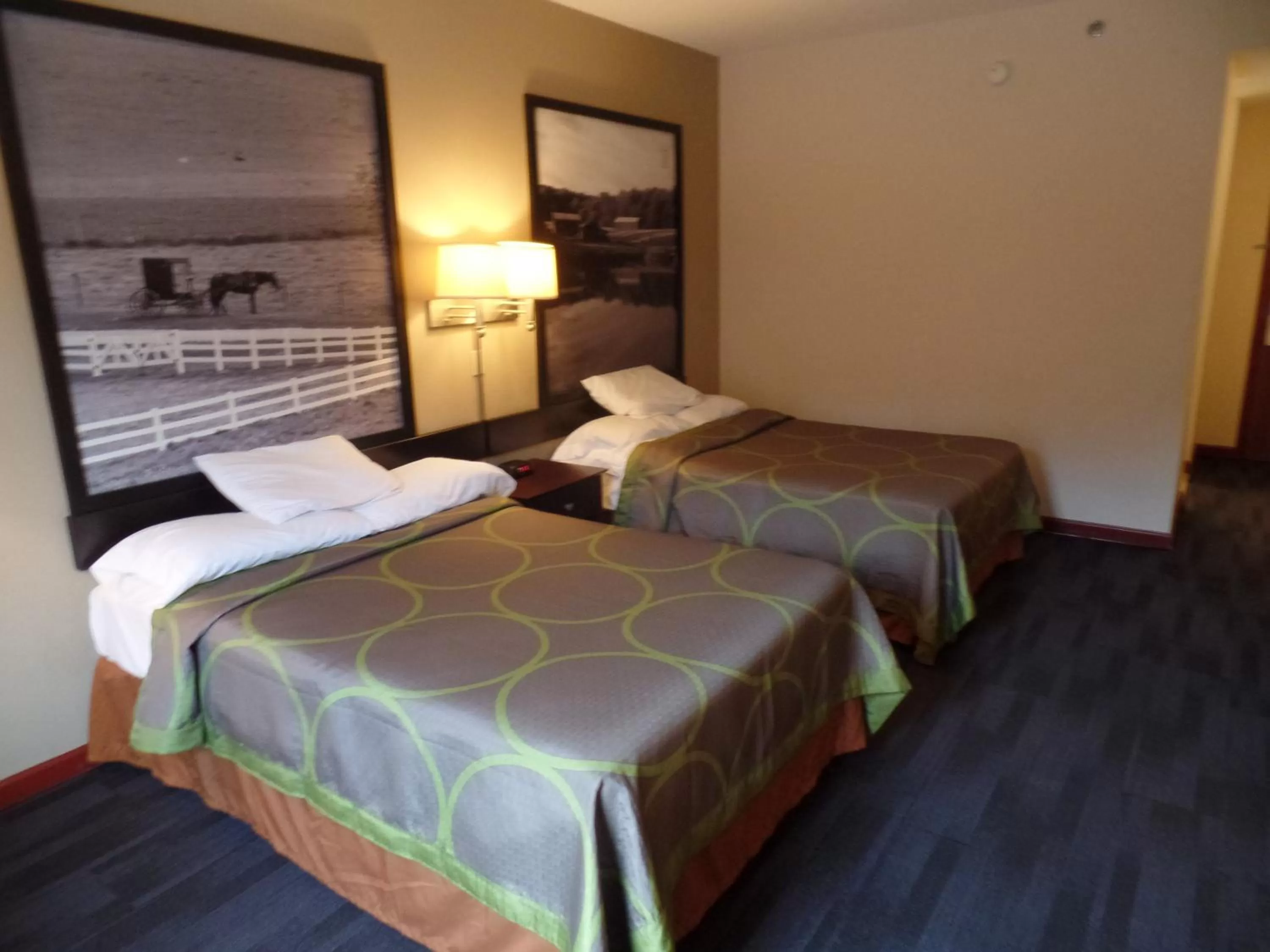 Bed in Super 8 by Wyndham Beaver Falls