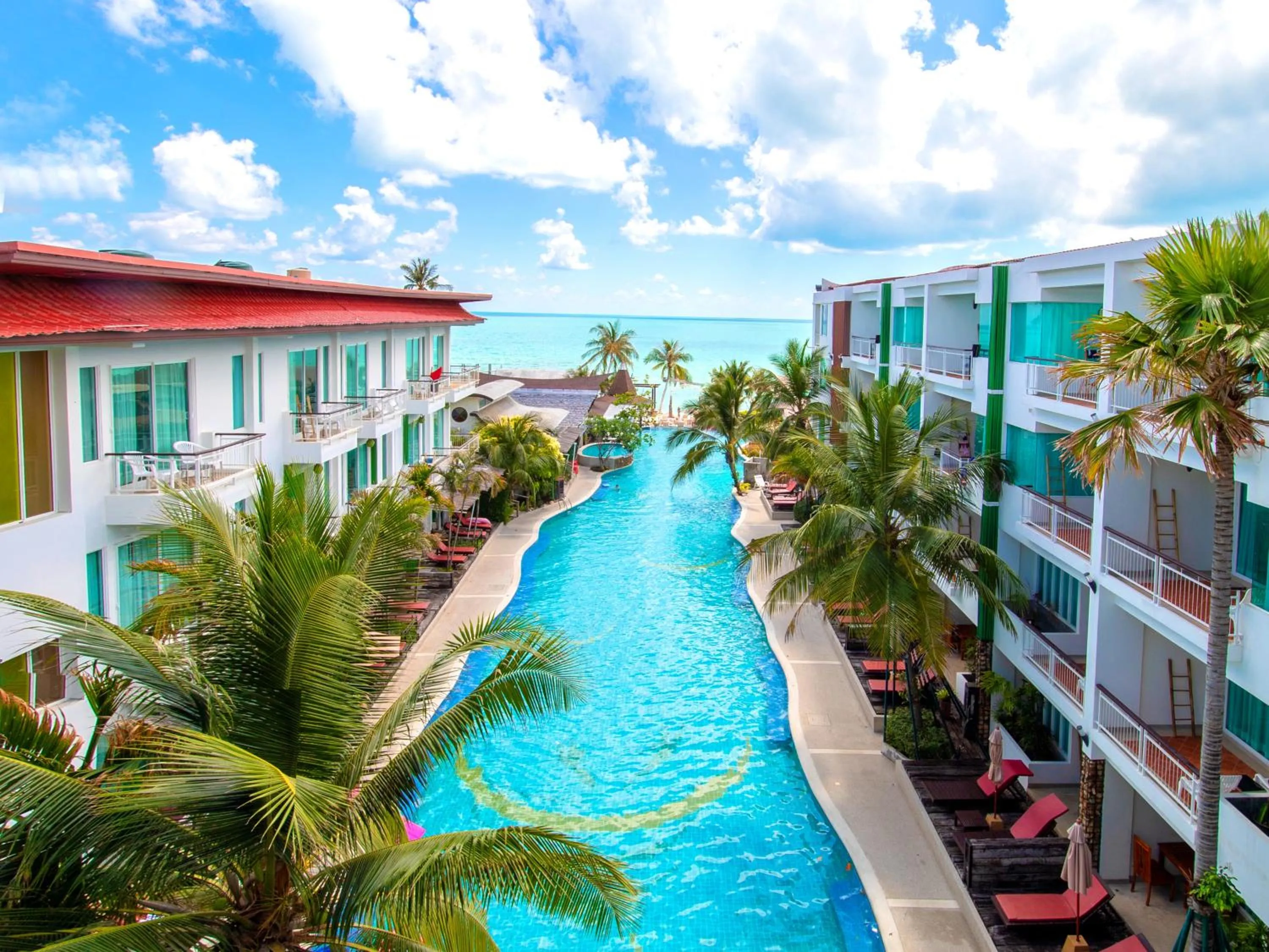 Sea view in The Samui Beach Resort