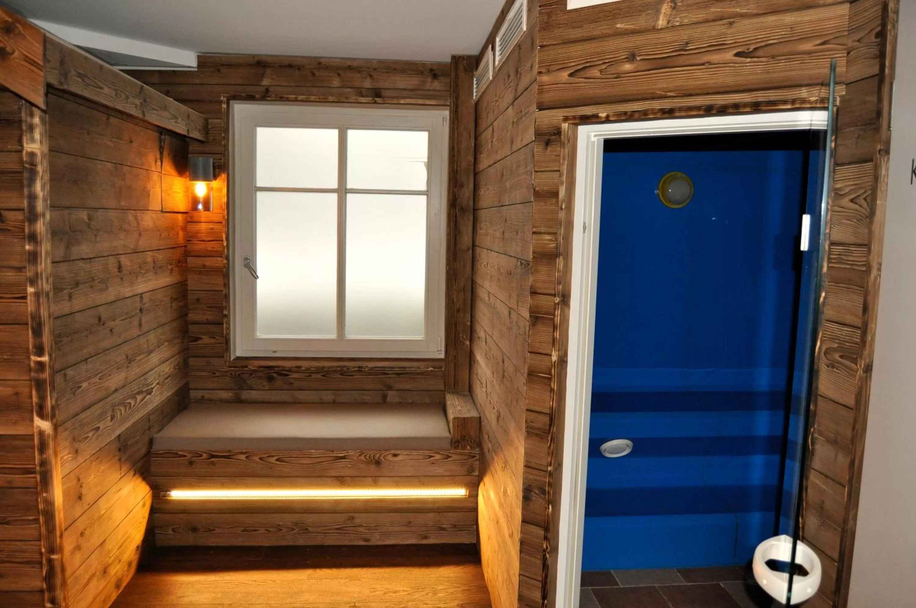 Sauna in StrandBerg's Designhotel Viktoria
