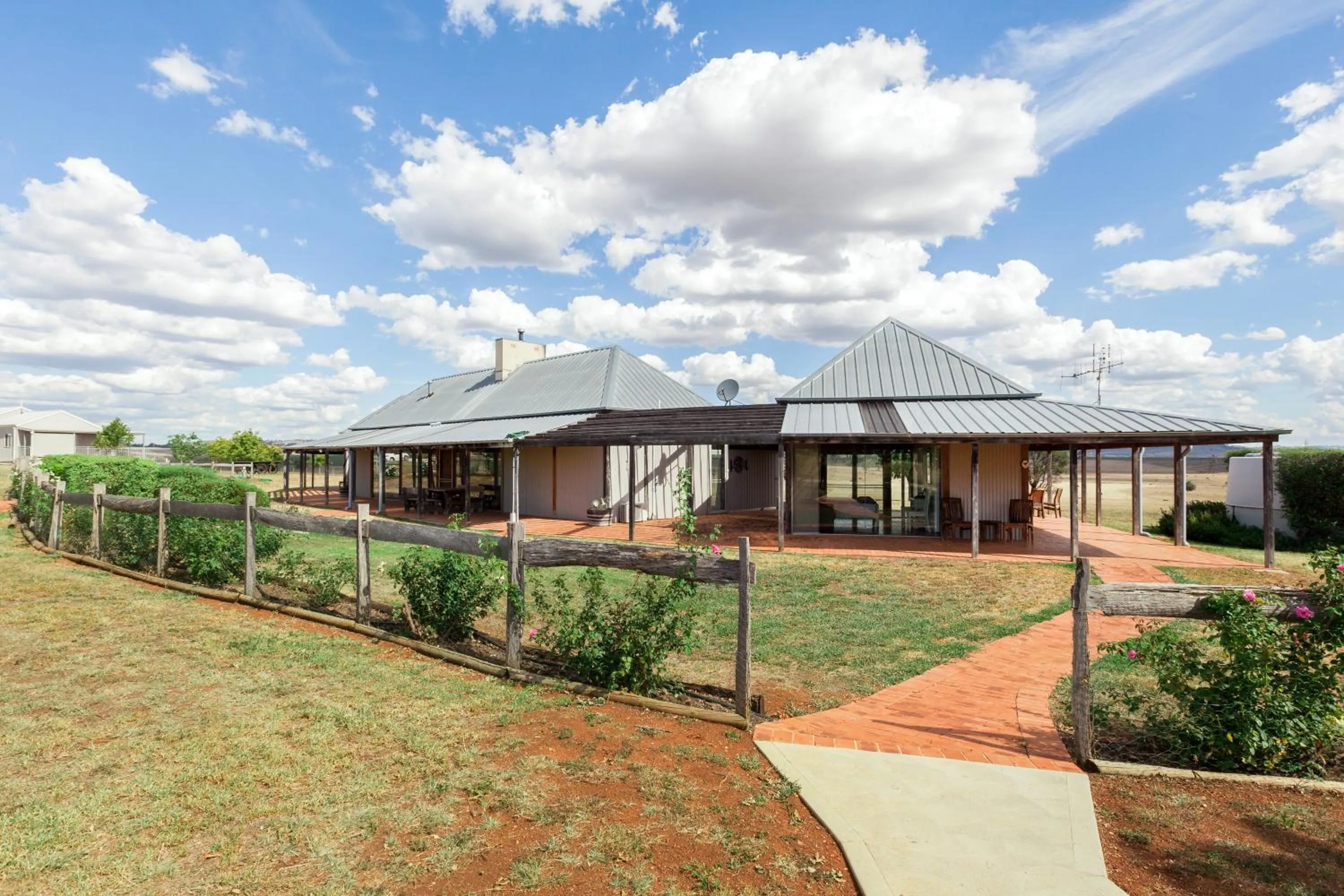 Garden in Owl Head Lodge