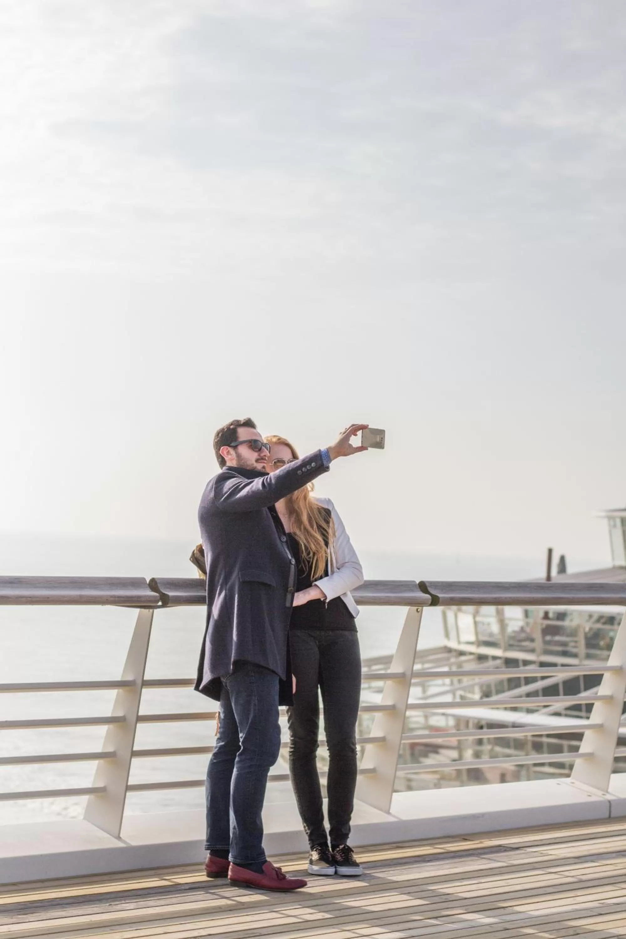 People in De Pier Suites