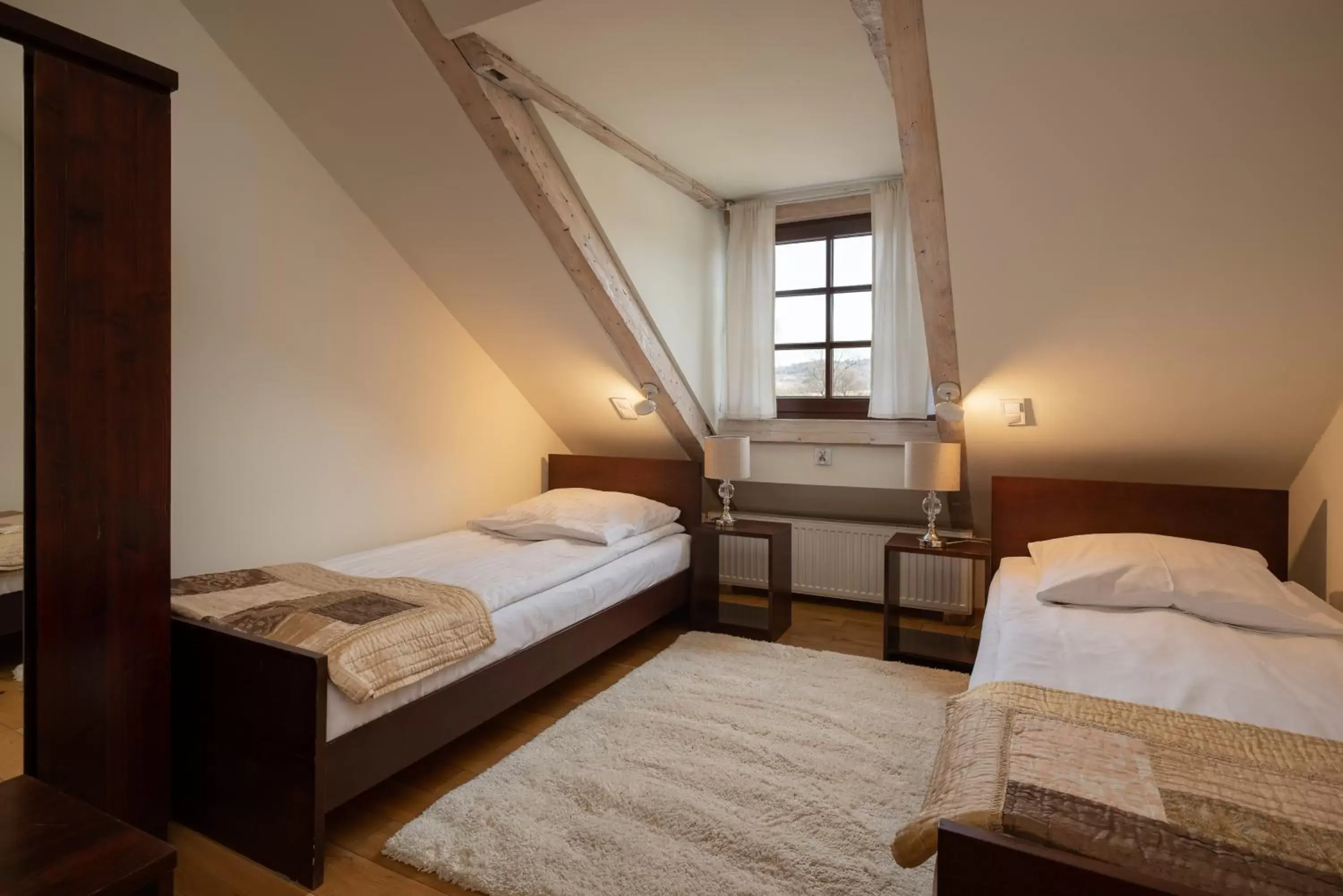 Double or Twin Room with Mountain View in Hotel Beskid Double or Twin Room with Mountain View in Hotel Beskid