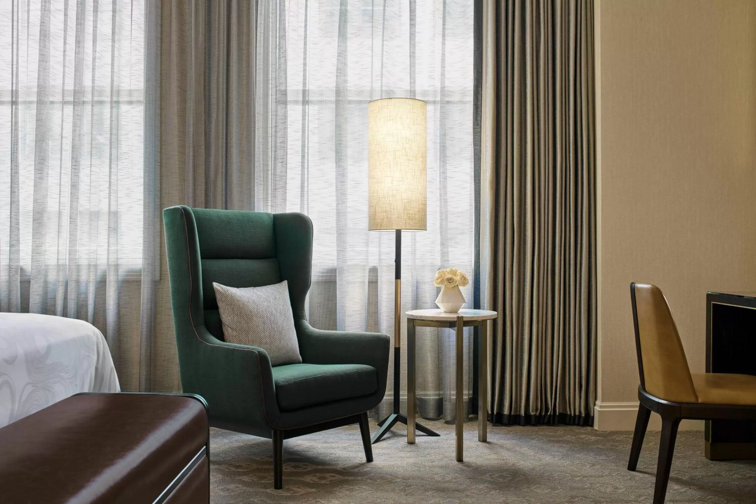 Photo of the whole room in JW Marriott Chicago