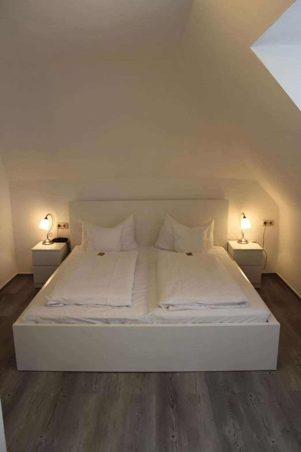 Photo of the whole room, Bed in Hotel Am Römerwall