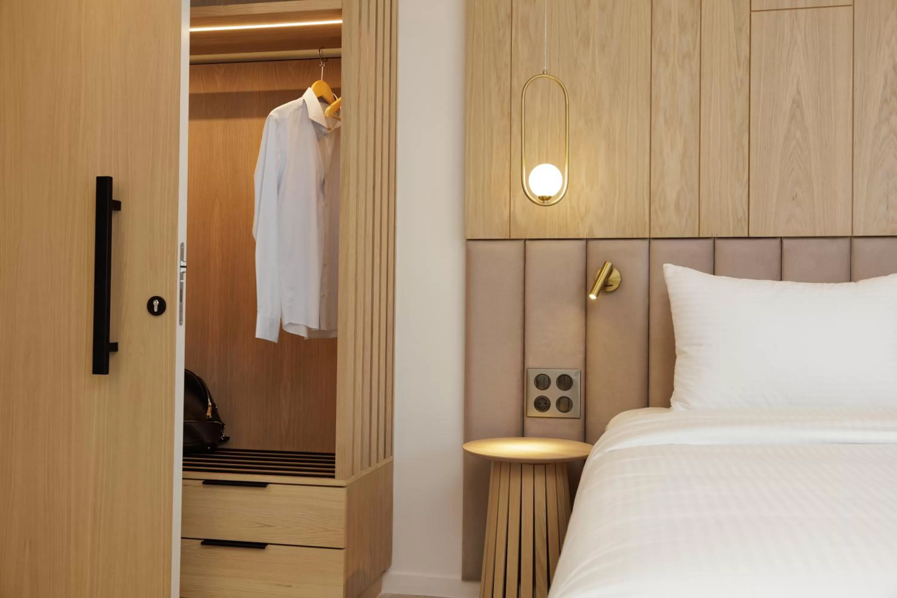 Bed in Hilton Garden Inn Athens Syggrou Avenue